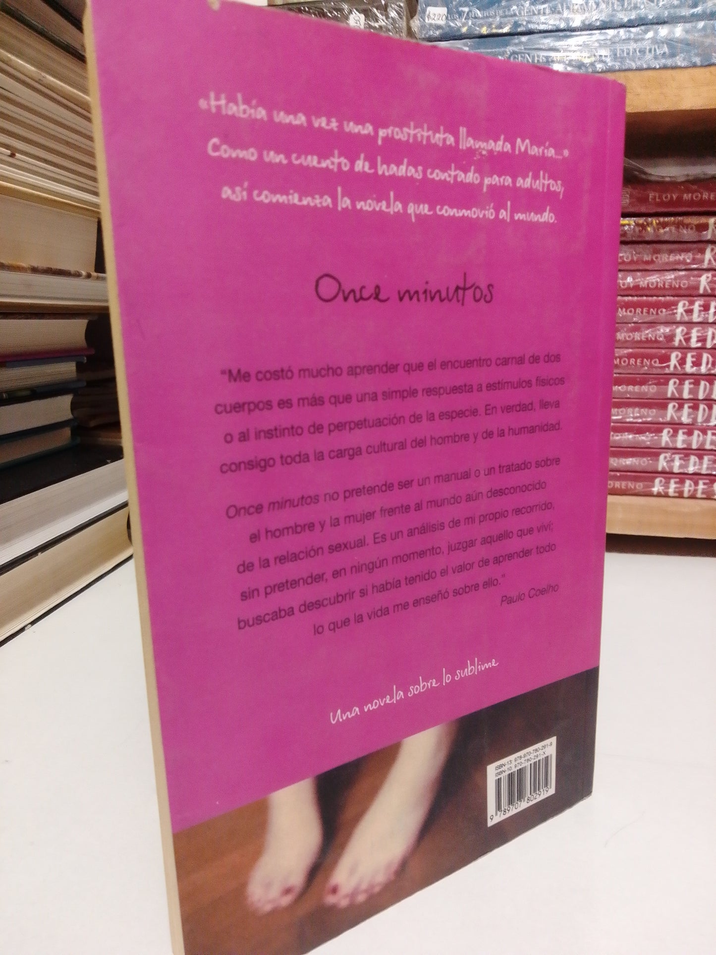 ONCE MINUTOS POR PAULO COELHO USADO SUPERACIÓN PERSONAL JUÁREZ