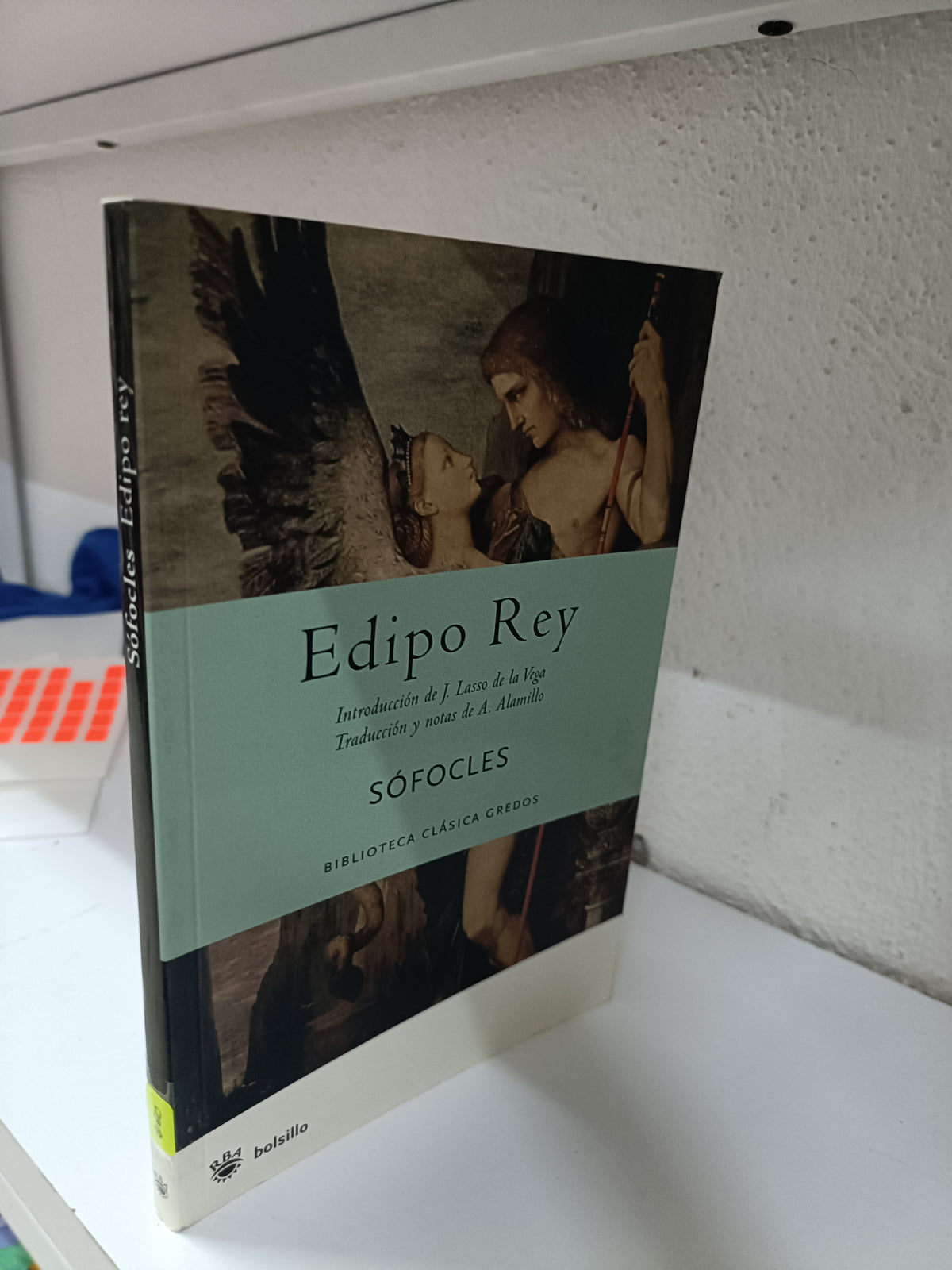 EDITO REY SOFOCLES USADO NOVELA JUAREZ 515