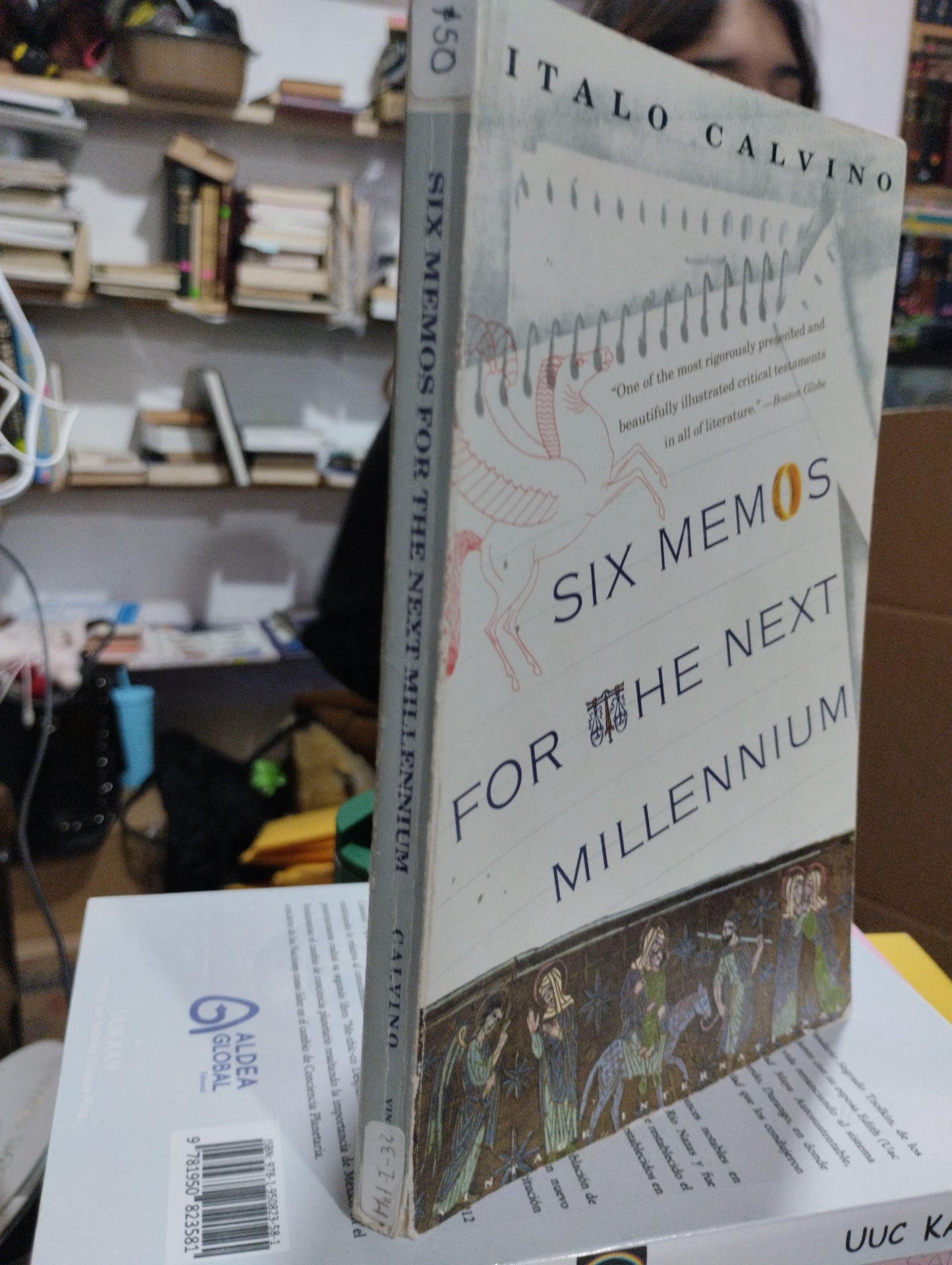 SIX MEMOS FOR THE NEXT MILLENNIUM POR ITALO CALVINO USADO IDIOMAS ALDAMA