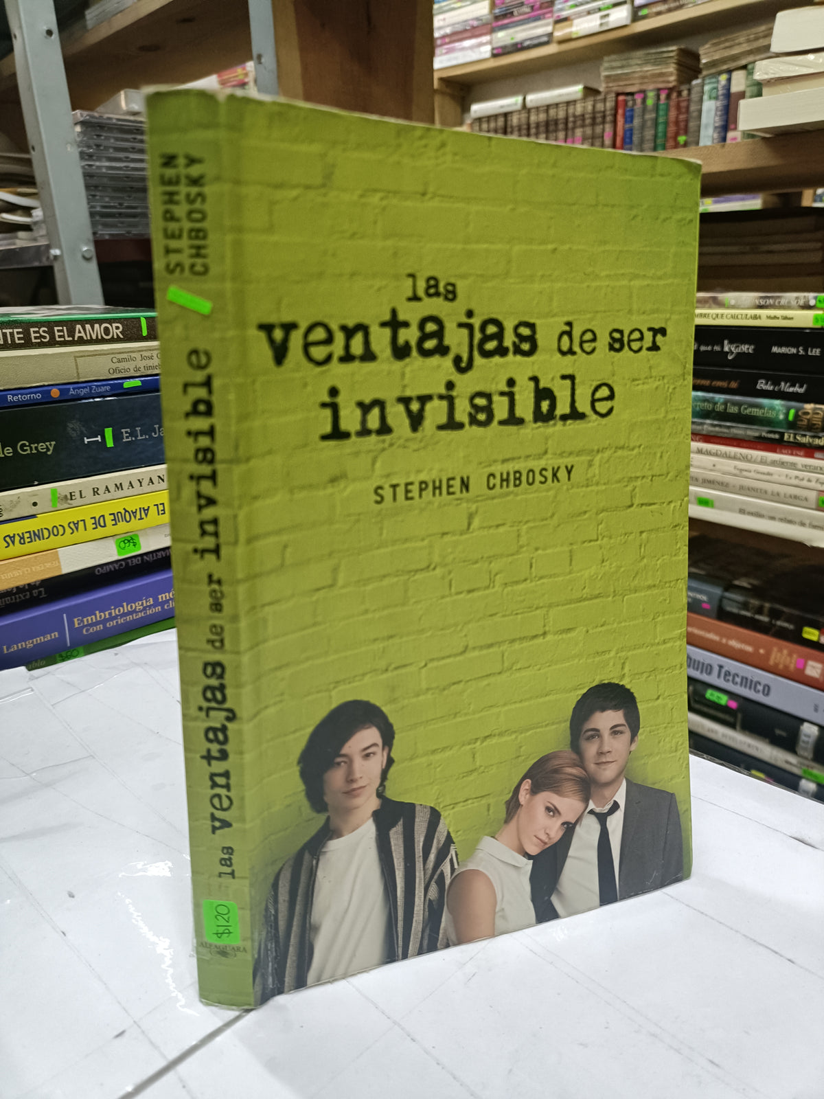 LAS VENTAJAS DE SER INVISIBLE POR STEPHEN CHBOSKY USADO NOVELA LITERARIO 207