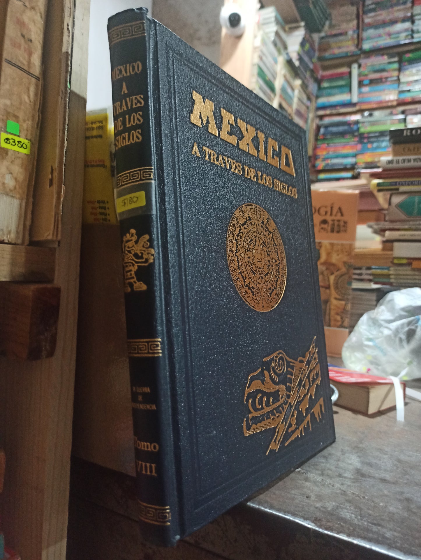 MEXICO A TRAVES DE LOS SIGLOS TOMO 8 POR VICENTE RIVA PALACIOS USADO HISTORIA ALDAMA