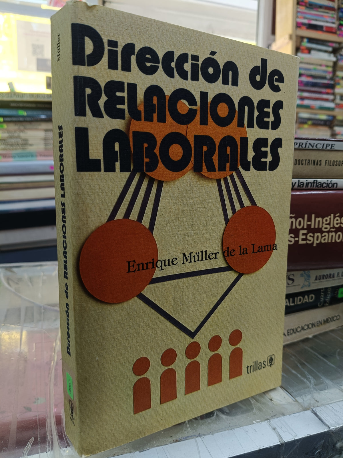 DIRECCION DE RELACIONES LABORALES POR ENRIQUE MULLER DE LA LAMA USADO ADMIN JUAREZ 507