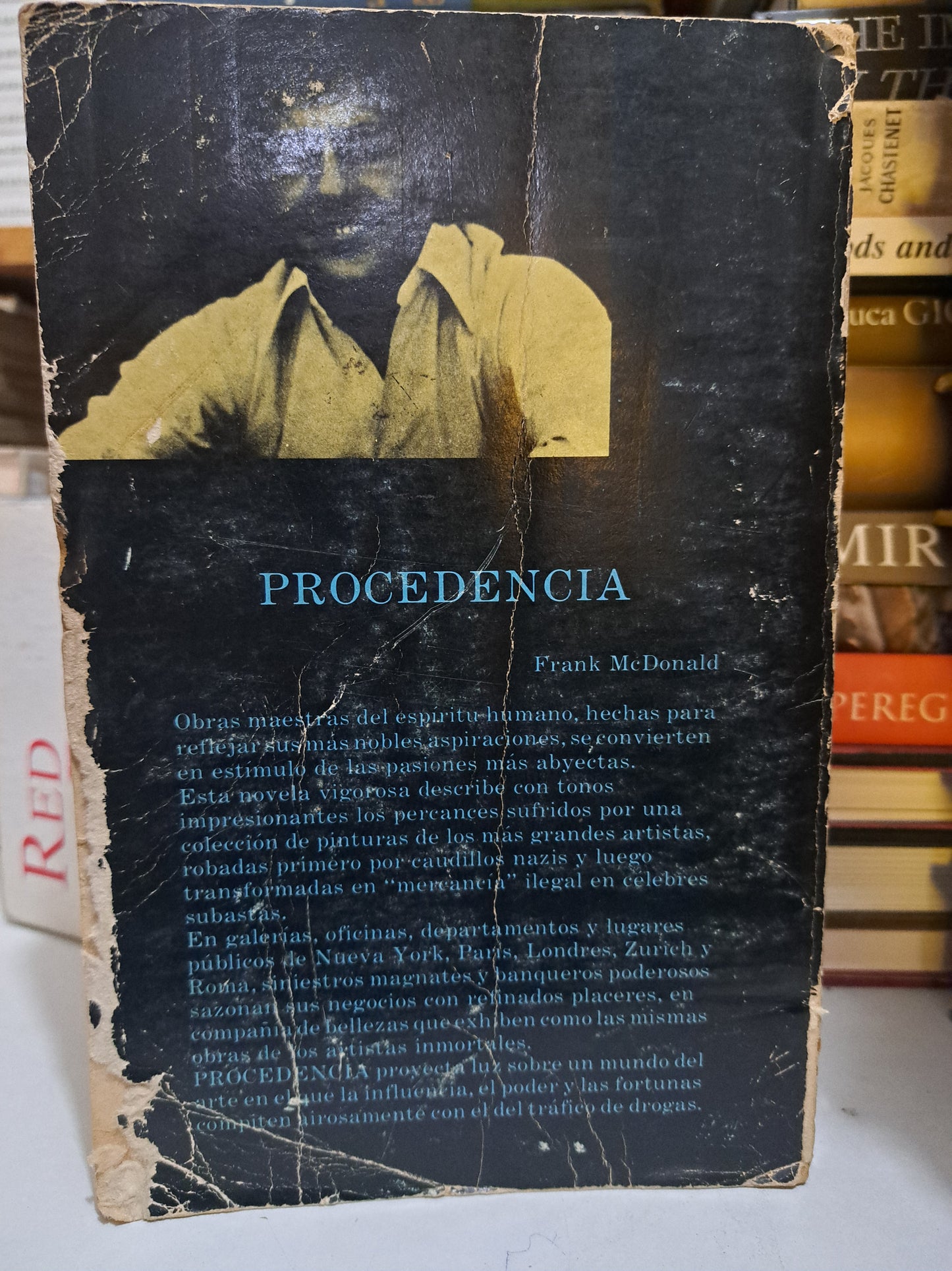 PROCEDENCIA FRANK MCDONALD USADO NOVELA JUÁREZ