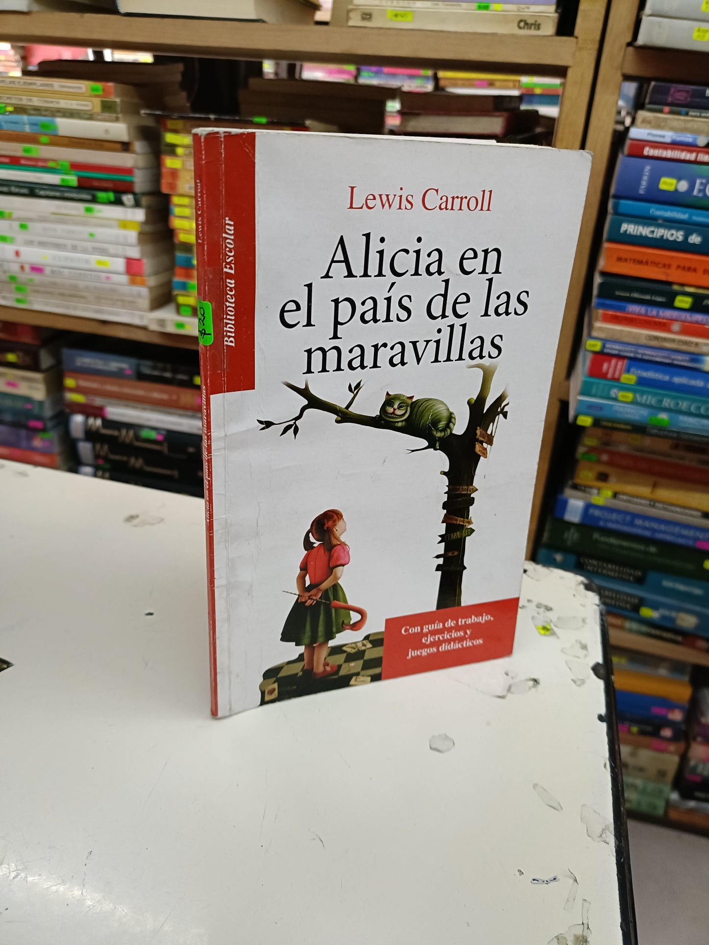 ALICIA EN EL PAIS DE LAS MARAVILLAS POR LEWIS CARROL USADO INFANTIL LITERARIO 207
