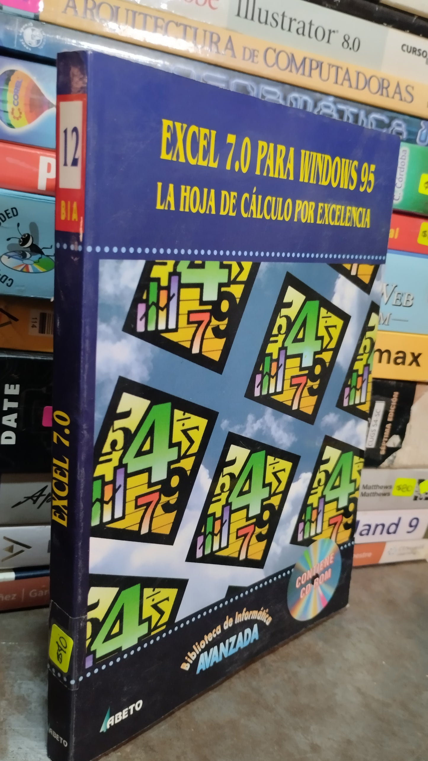 EXCEL 7.0 LIBRO USADO COMPUTACION ALDAMA