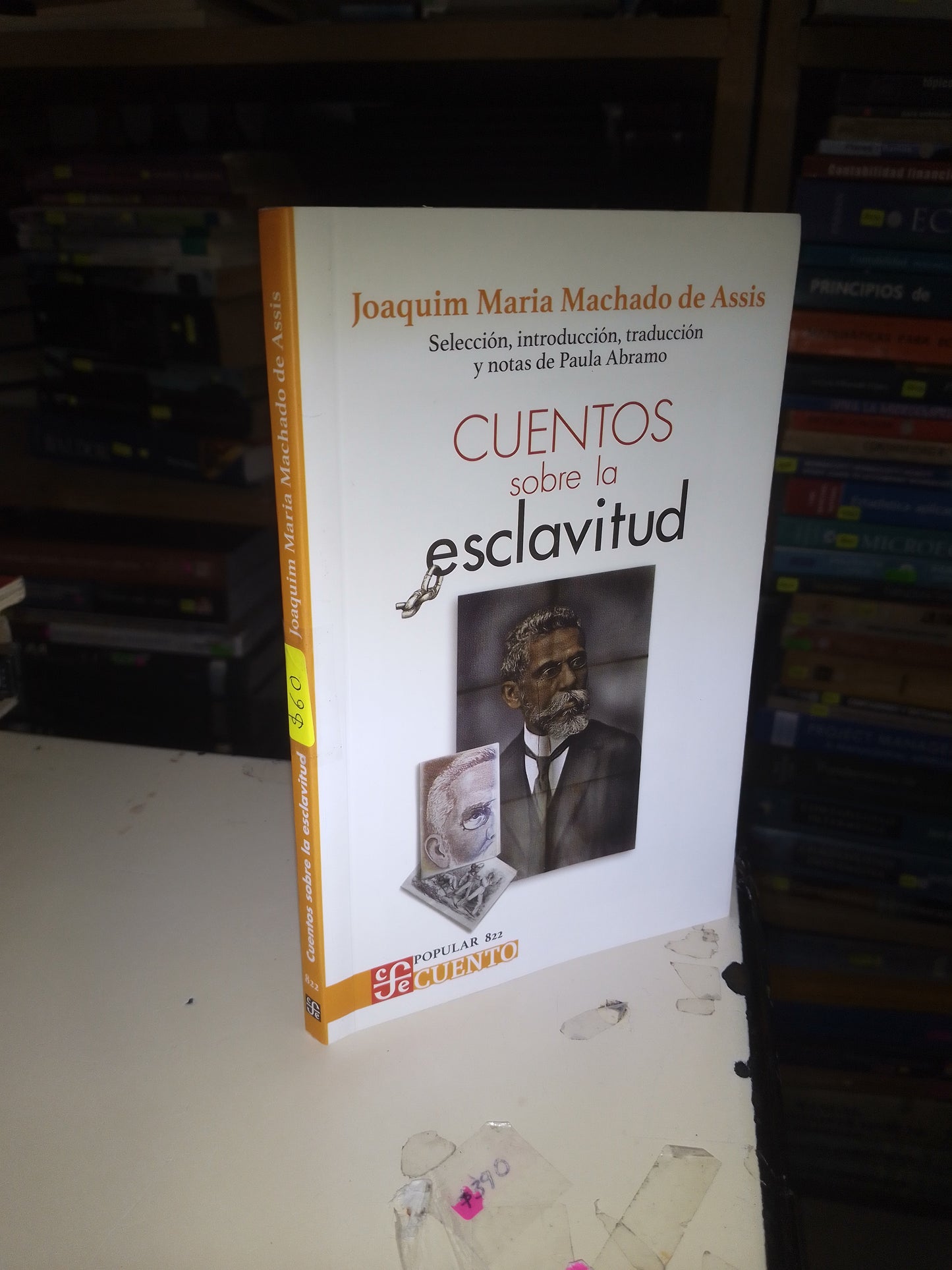 CUENTOS SOBRE LA ESCLAVITUD POR JOAQUIM MARIA MACHADO DE ASSIS USADO NOVELA LITERARIO 207