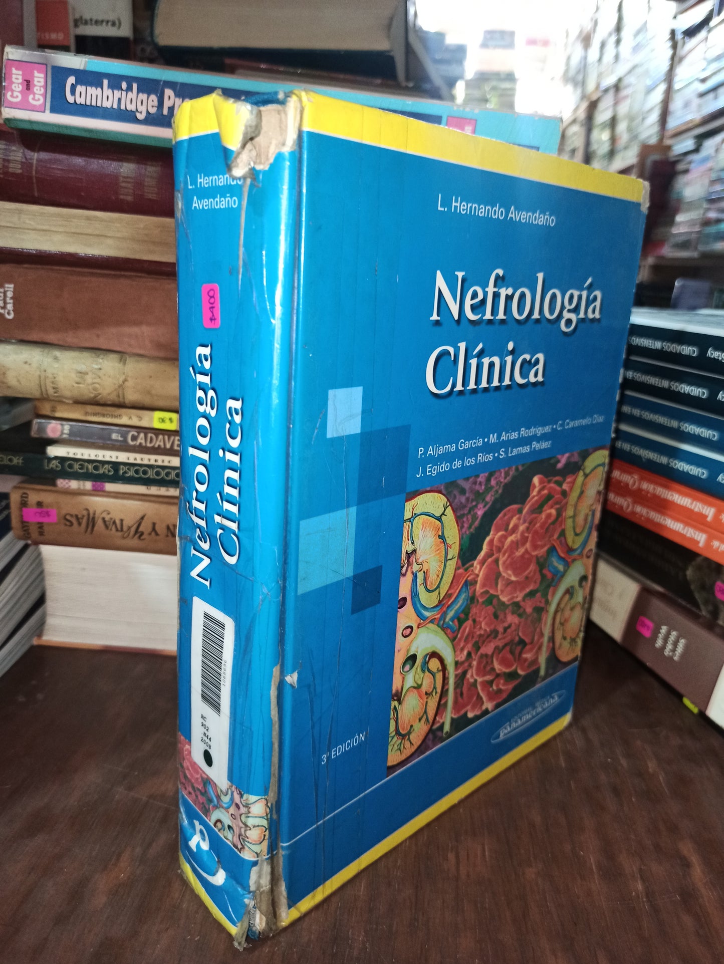 NEFROLOGIA CLINICA POR L. HERNANDO AVENDAÑO USADO SALUD ALDAMA