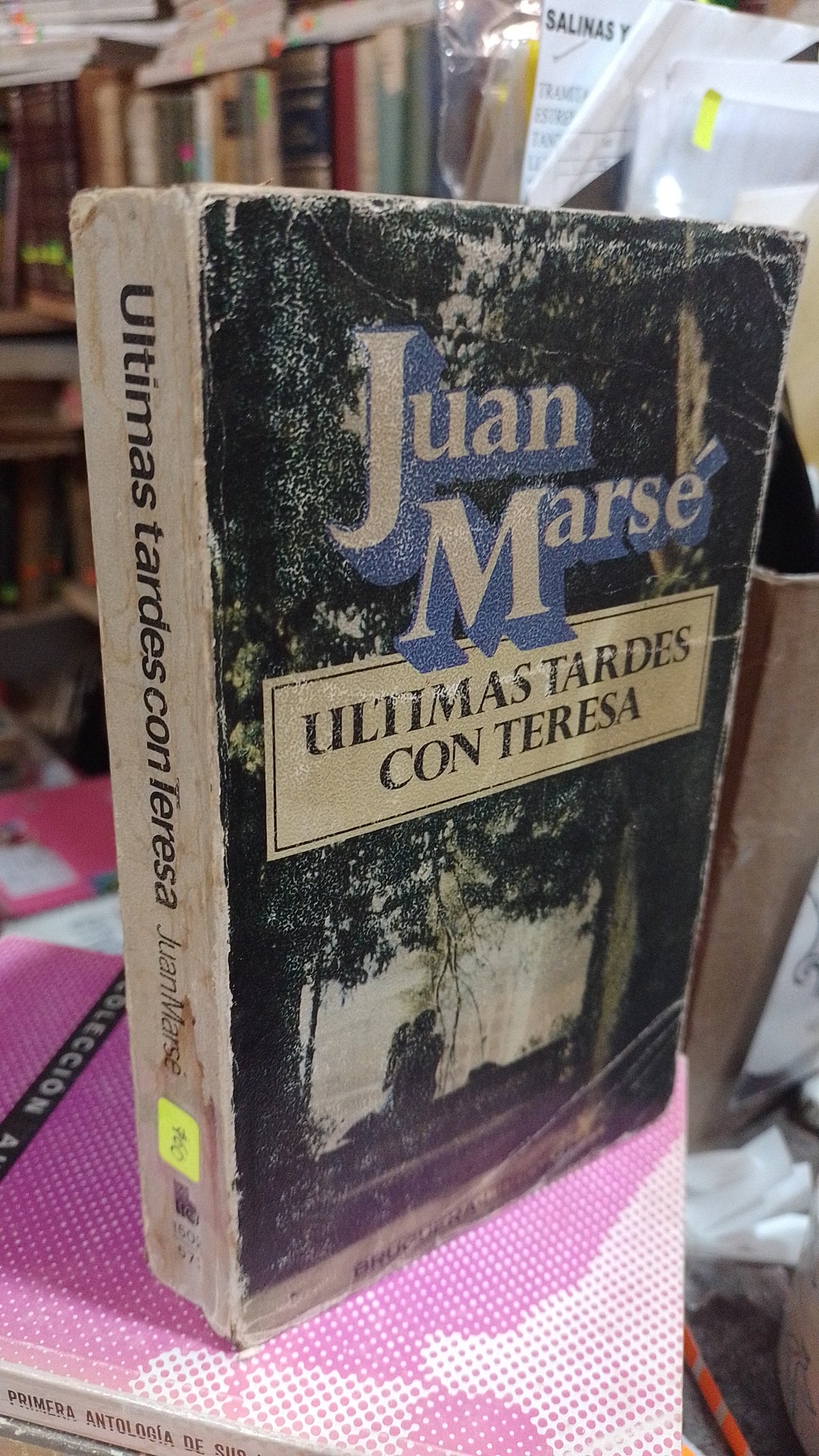 ULTIMAS TARDES CON TERESA POR JUAN MARSE USADO NOVELA ALDAMA
