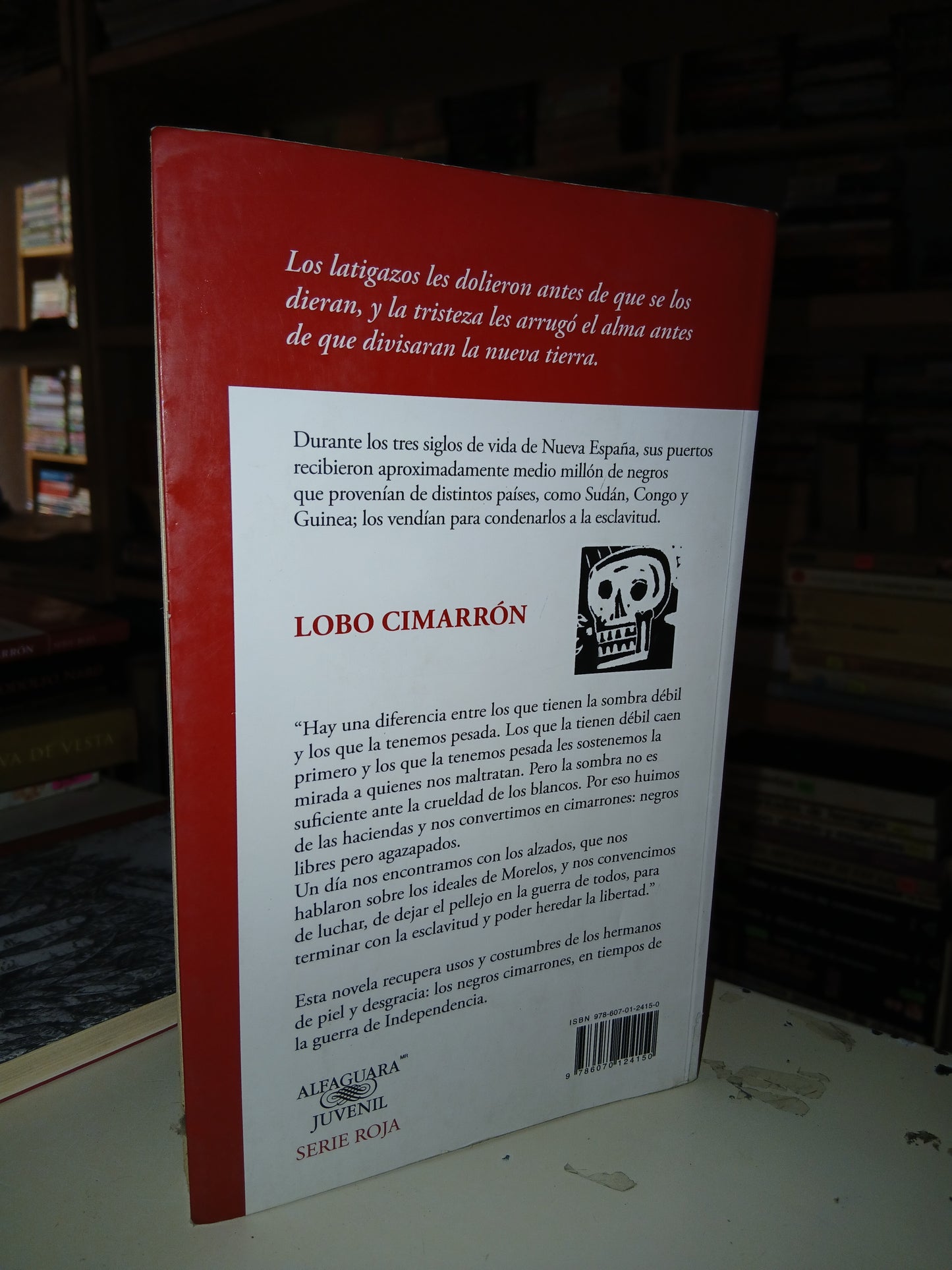 LOBO CIMARRÓN POR JOSÉ LUIS TRUEBA LARA USADO NOVELA LITERARIO 207