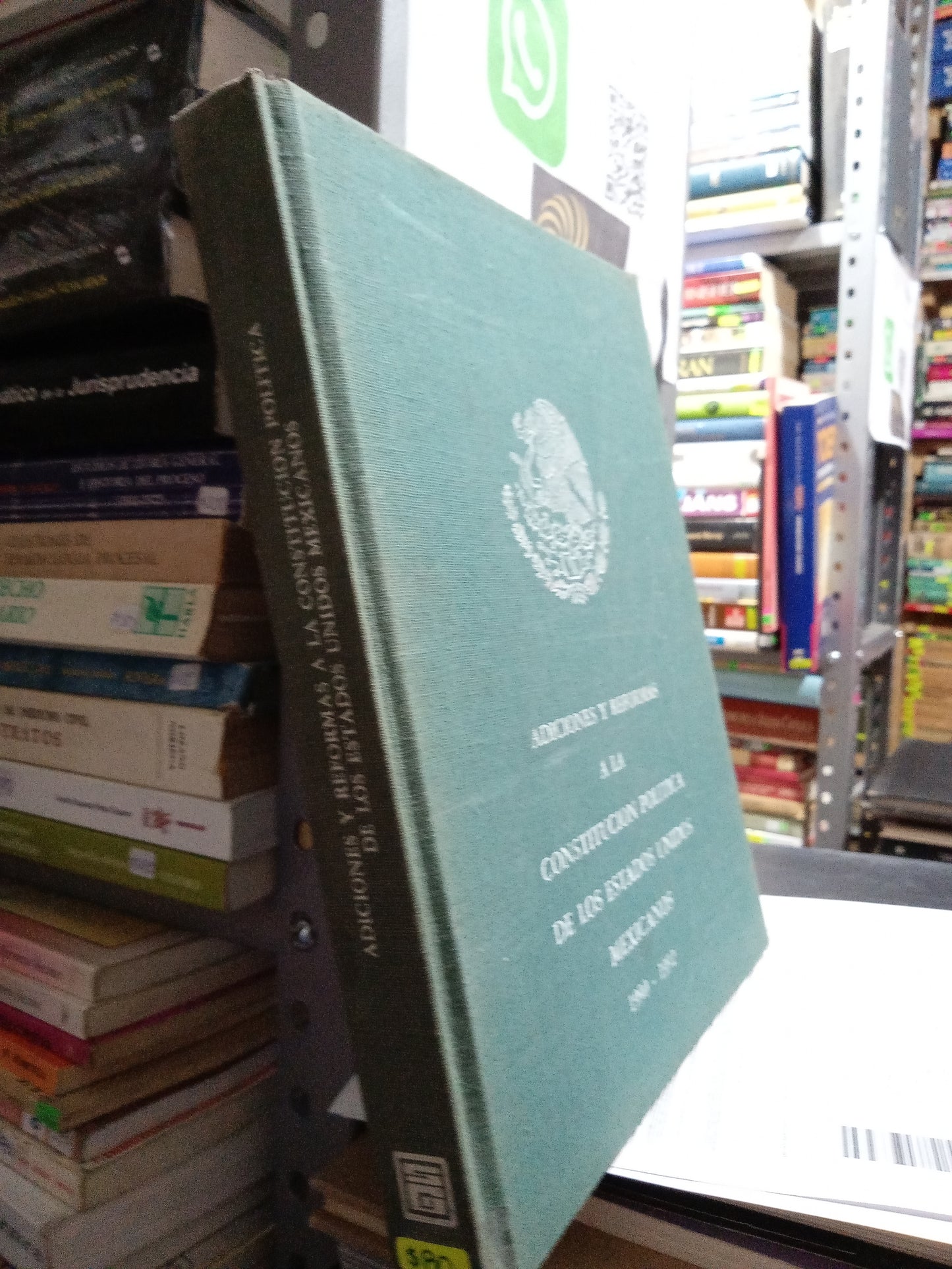 ADICIONES Y REFORMAS A LA CONSTITUCION POLITICA DE LOS ESTADOS UNIDOS MEXICANOS USADO DERECHO JUÁREZ