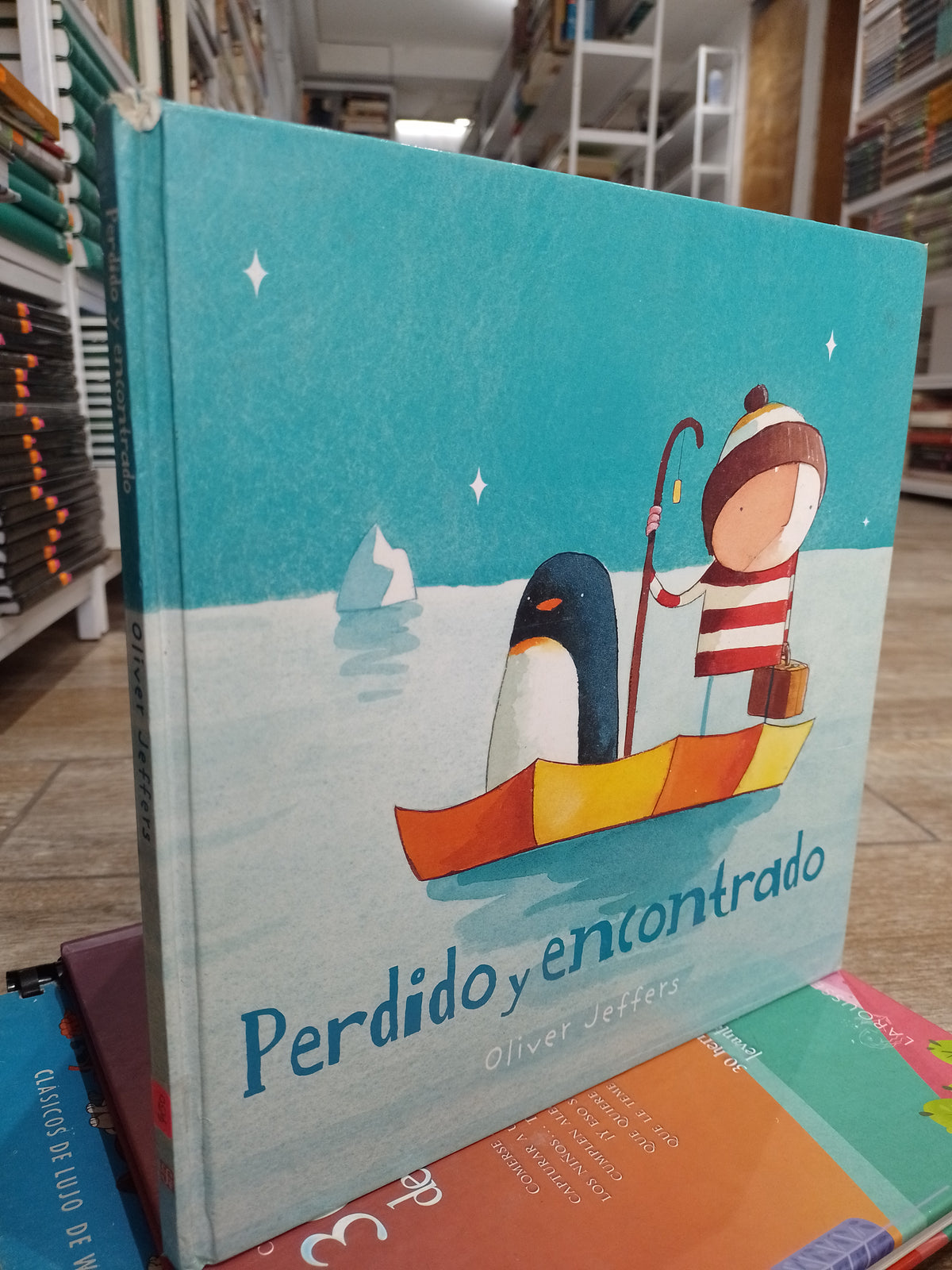 PERDIDO Y ENCONTRADO POR OLIVER JEFFERS USADO INFANTIL JUAREZ 515