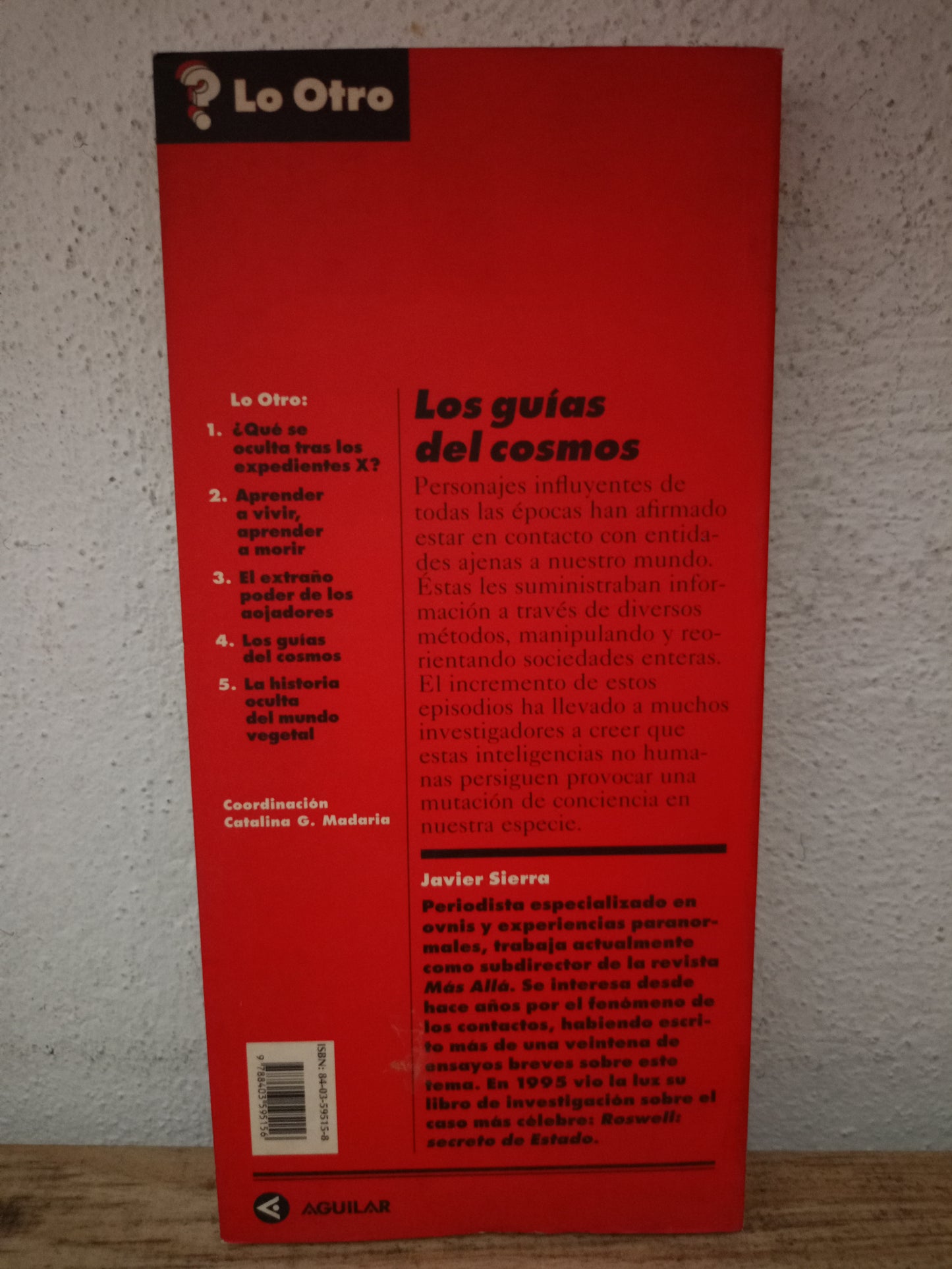 LOS GUÍAS DEL COSMOS POR JAVIER SIERRA USADO CIENCIA LITERARIO 305