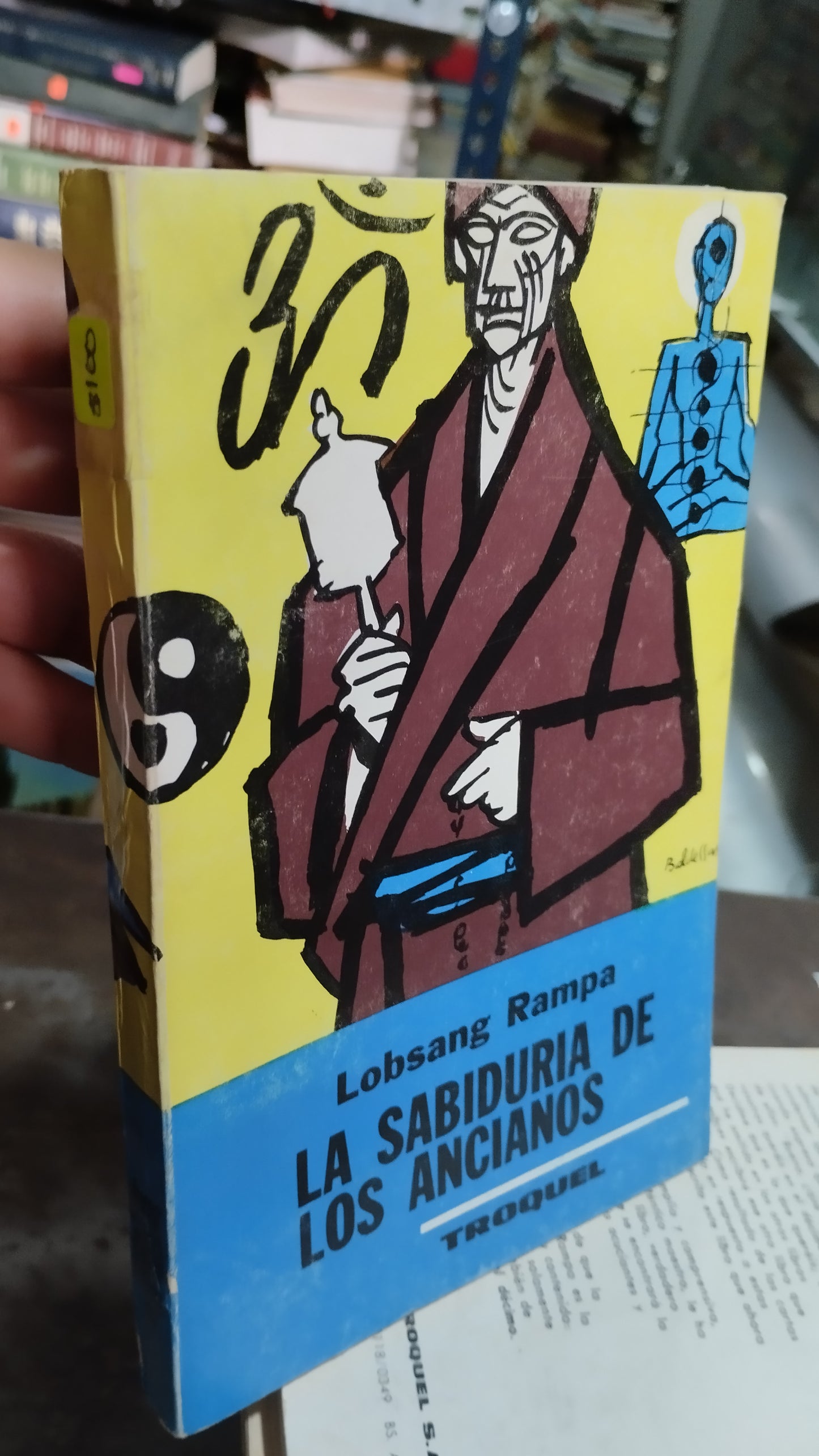 LA SABIDURIA DE LOS ANCIANOS POR LOBSANG RAMPA LIBRO USADO NOVELAS ALDAMA
