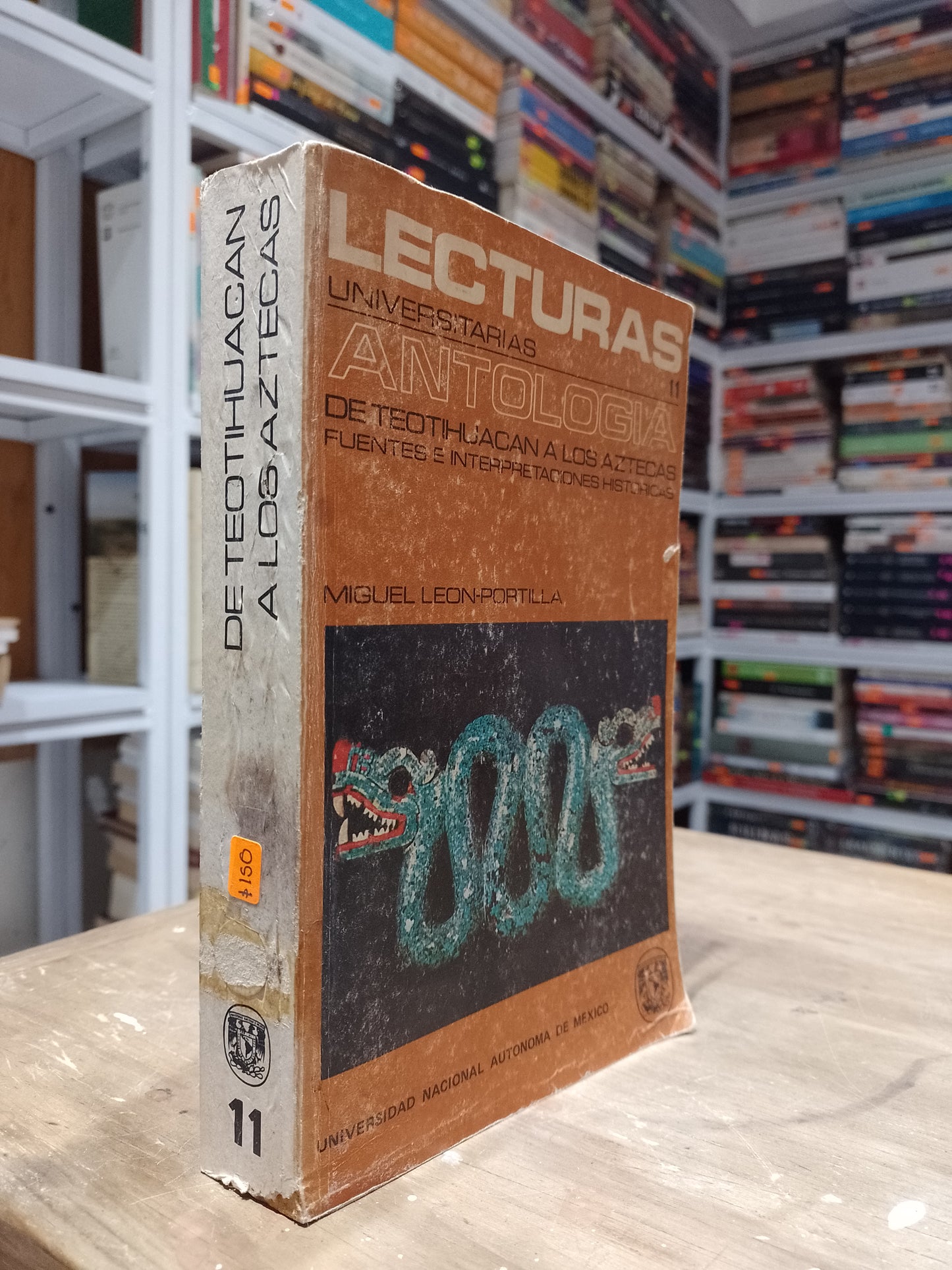 DE TEOTIHUACAN A LOS AZTECAS POR MIGUEL LEON PORTILLA USADO HISTORIA JUAREZ 515
