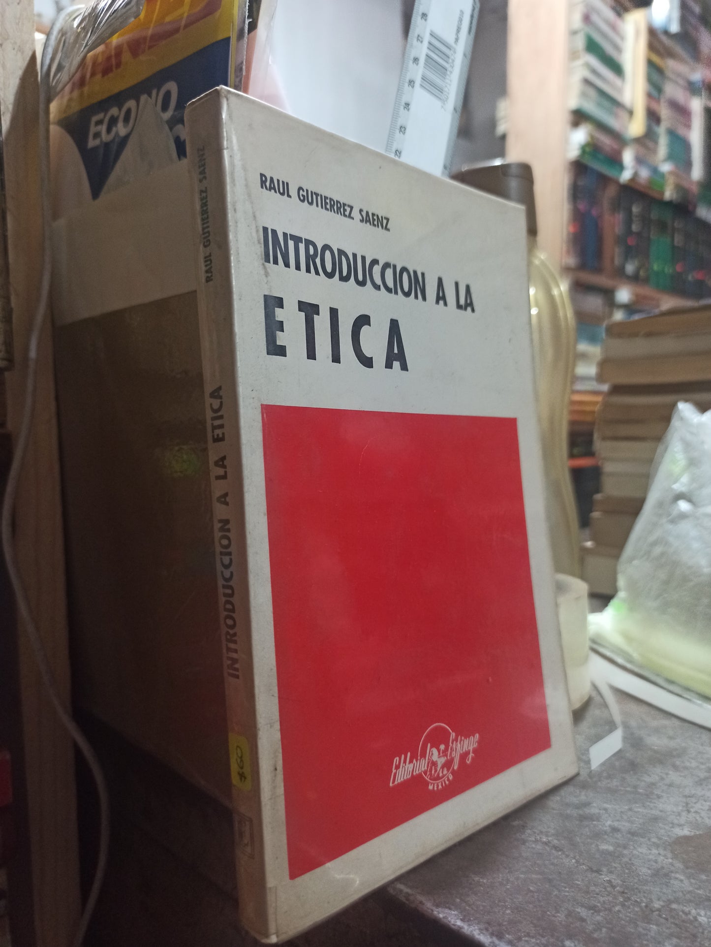 INTRODUCCION A LA ETICA POR RAUL GUTIERREZ SAENZ USADO SOCIOLOGÍA ALDAMA