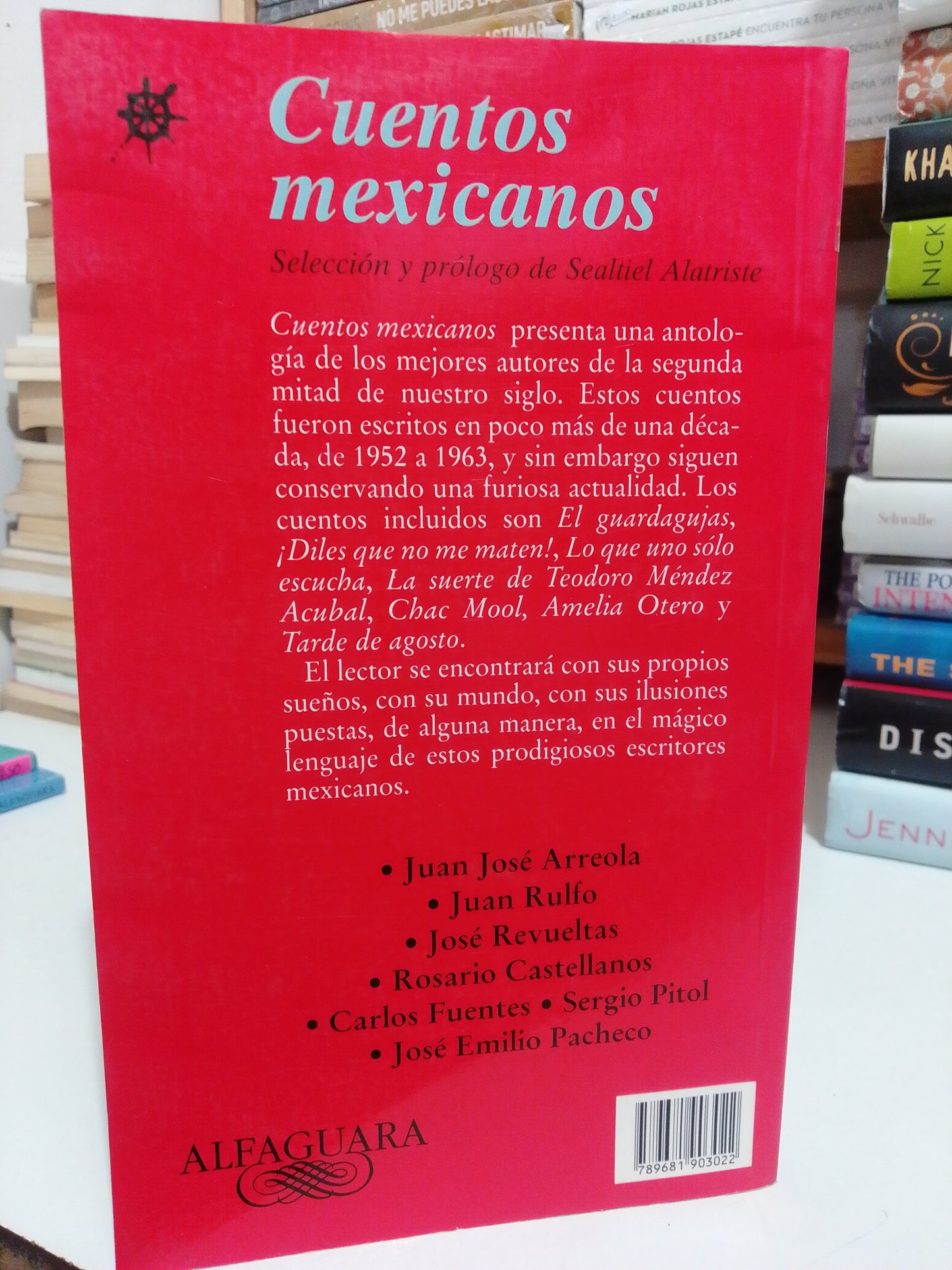 CUENTOS MEXICANOS ANTOLOGÍA VARIOS AUTORES USADO NOVELA JUÁREZ
