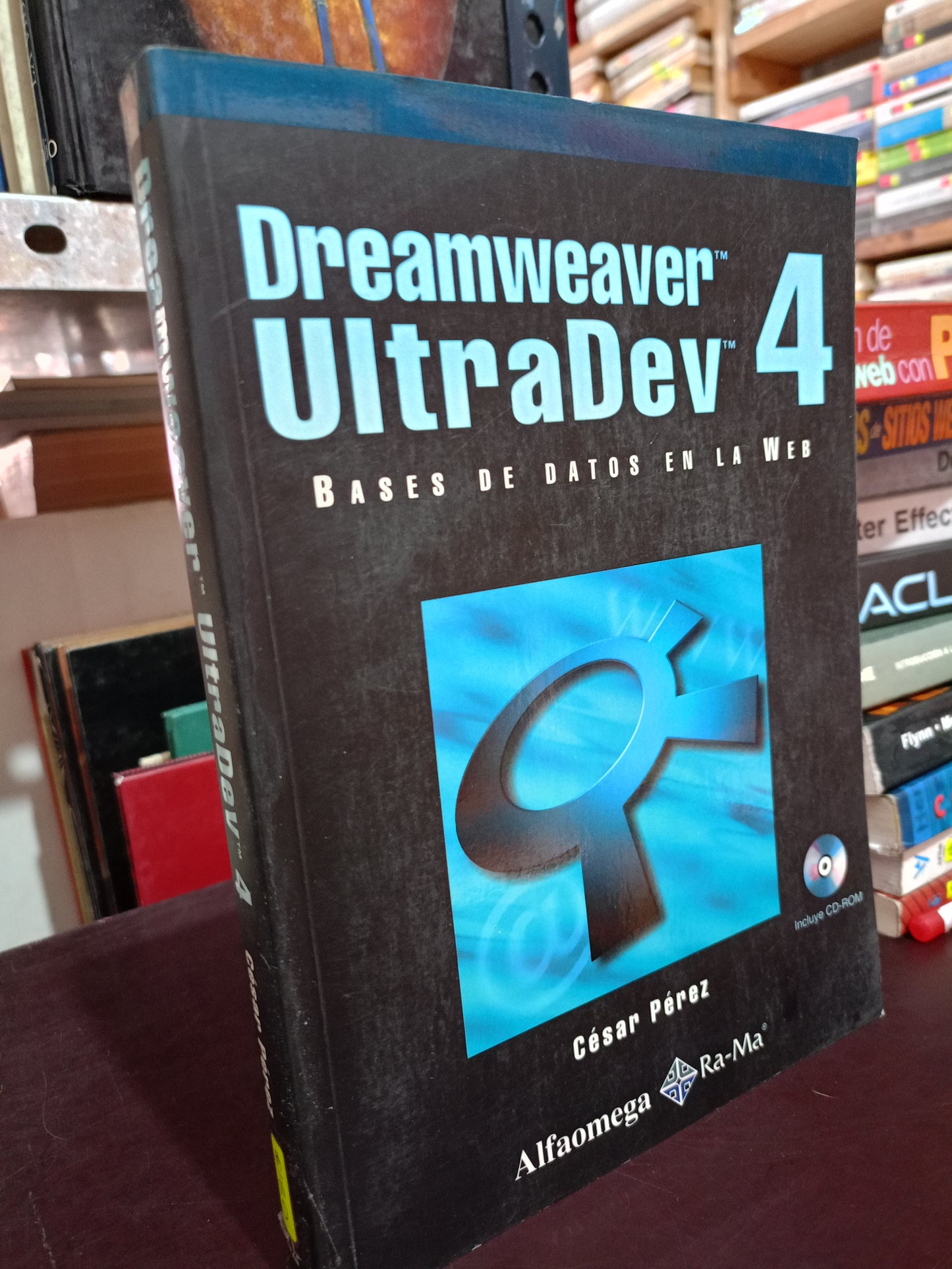 DREAMWEAVER ULTRADEV 4 BASES DE DATOS EN LA WEB POR CESAR LOPEZ USADO COMPUTACIÓN LITERARIO 305