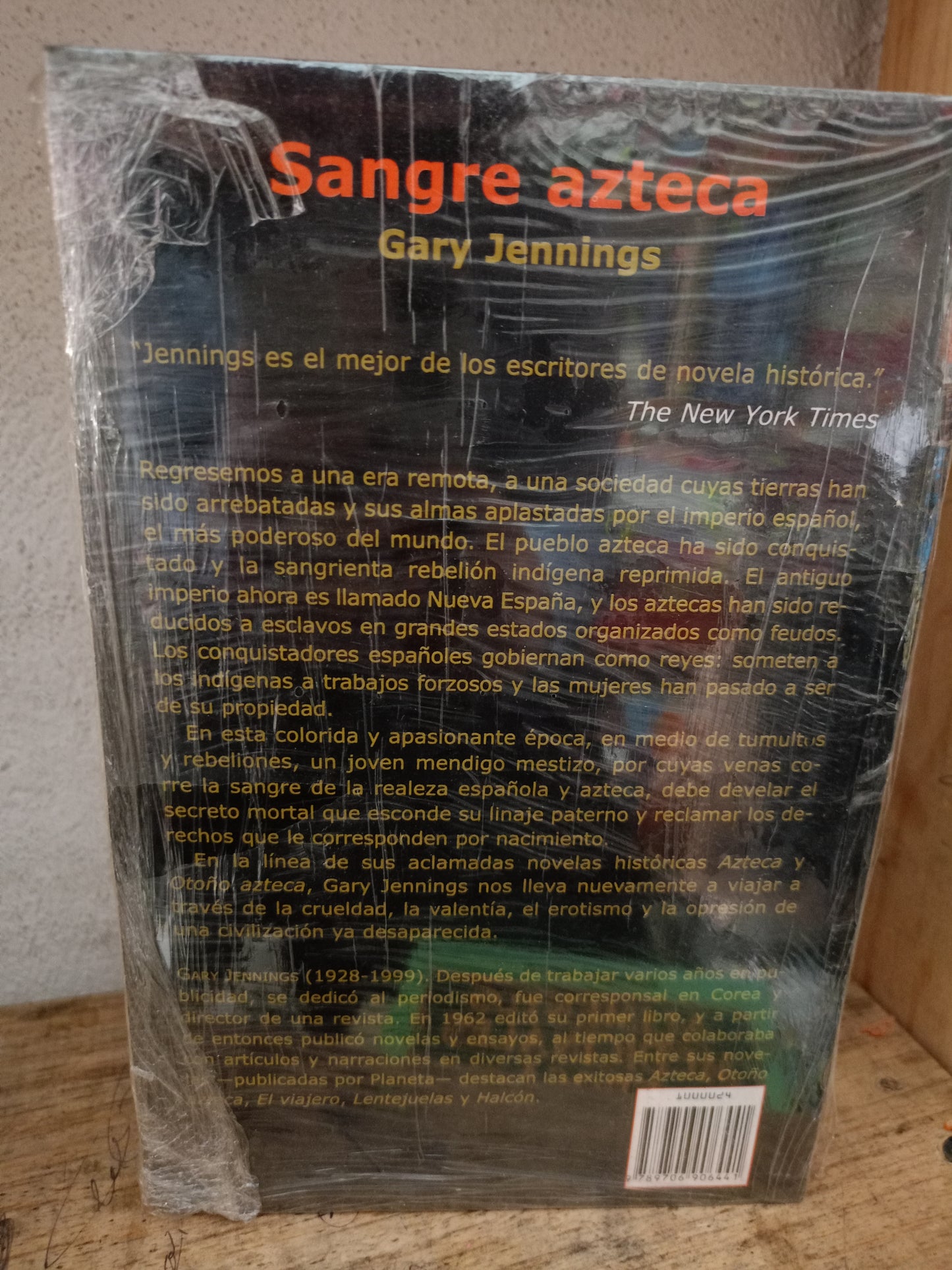SANGRE AZTECA POR GARY JENNINGS NUEVO LIBROS NUEVOS LITERARIO 305