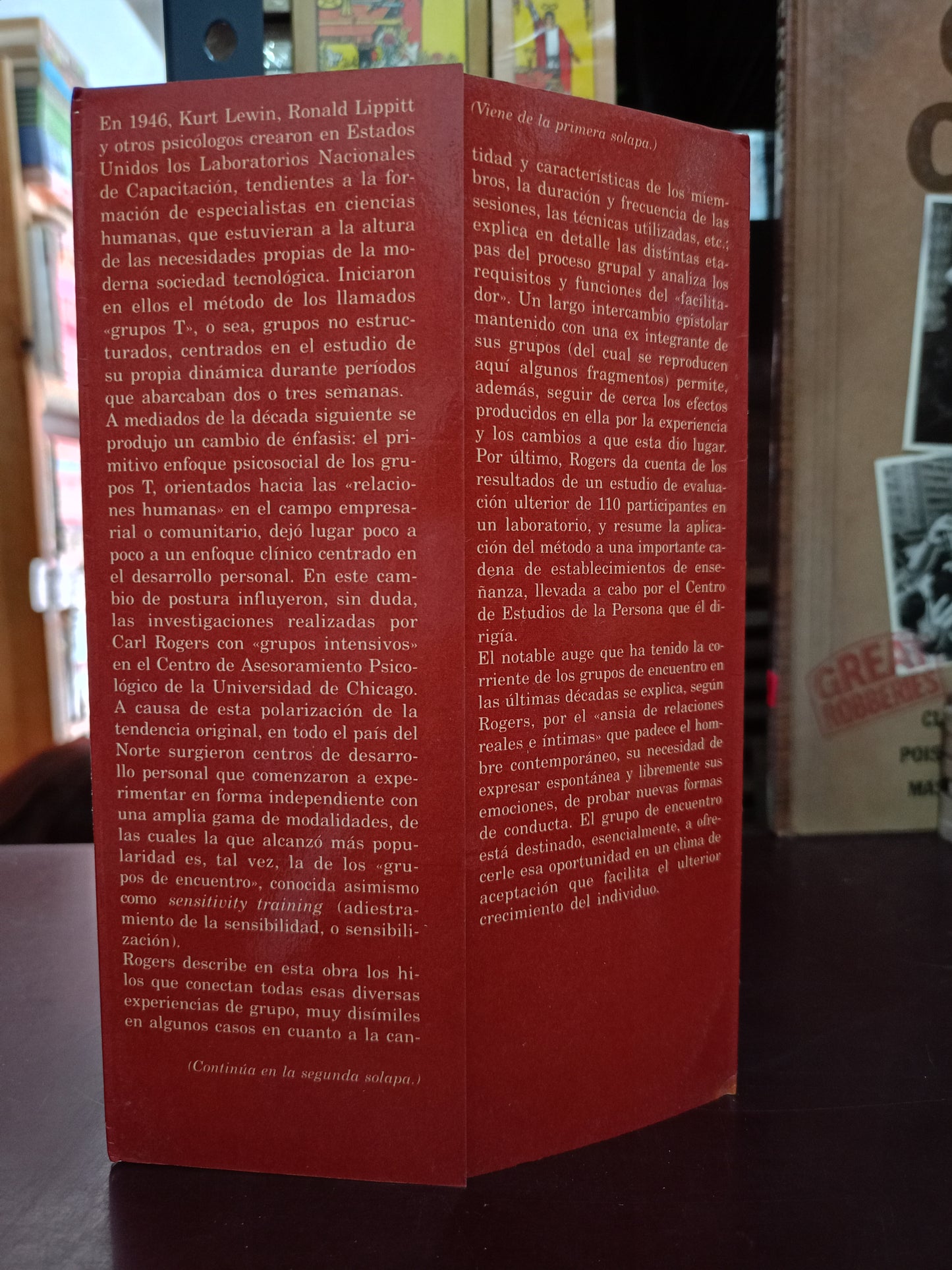 GRUPOS DE ENCUENTRO POR CARL ROGERS USADO PSICOLOGÍA LITERARIO 305