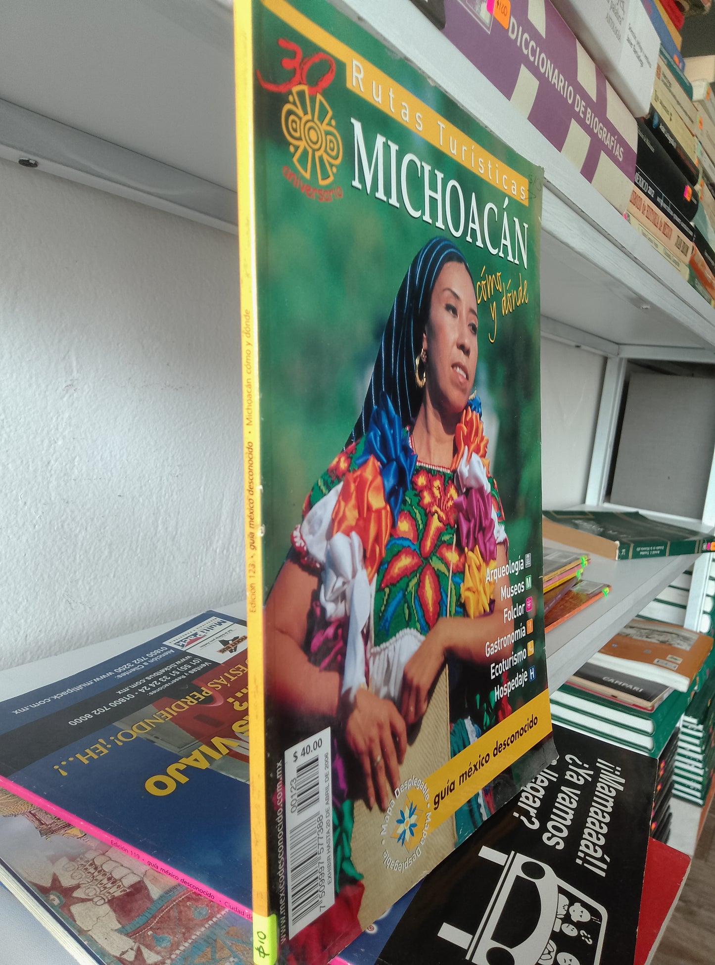 RUTAS TURISTICAS MICHOACAN COMO Y DONDE UN MEXICO DESCONOCIDO USADO GEOGRAFIA JUAREZ 515