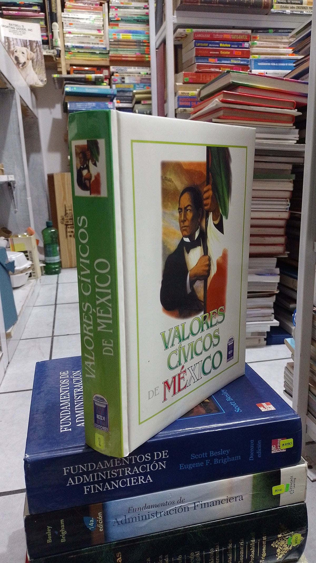 VALORES CIVICOS DE MEXICO POR SALDIERNA USADO HISTORIA JUAREZ 507