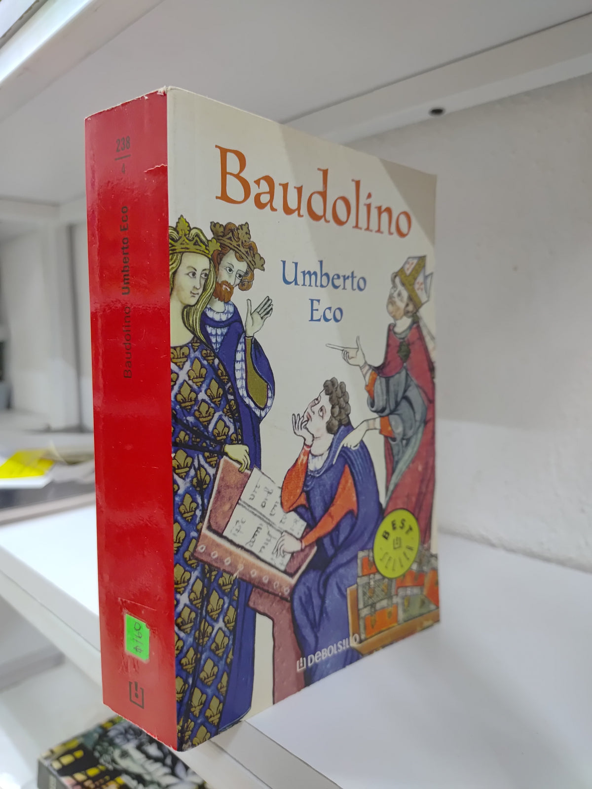 BAUDOLINO POR UMBERTO ECO USADO NOVELAS JUAREZ 515