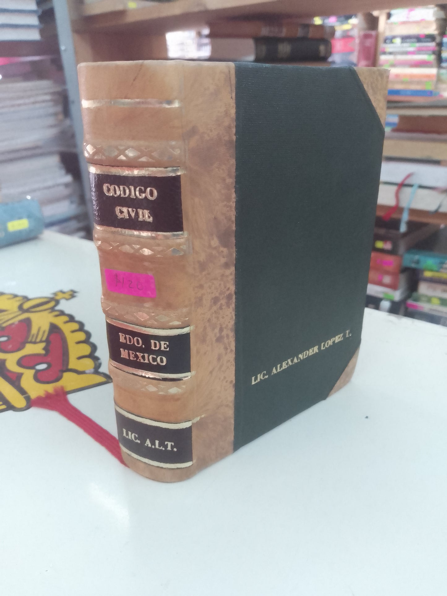 CÓDIGO CIVIL EDO. DE MÉXICO USADO DERECHO LITERARIO 207