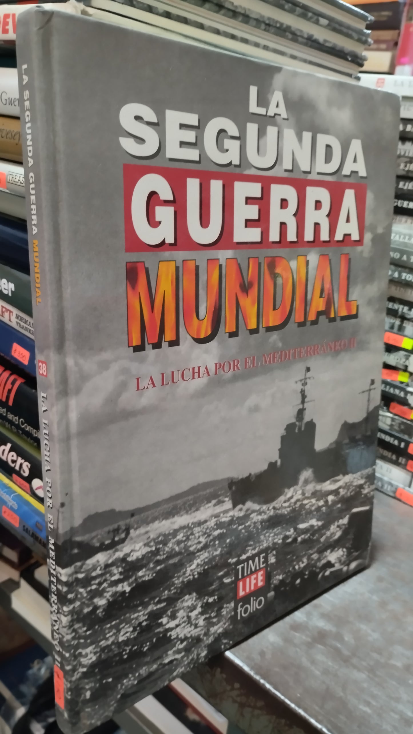 LA LUCHA POR EL MEDITERRANEO II 38 LIBRO USADO HISTORIA ALDAMA