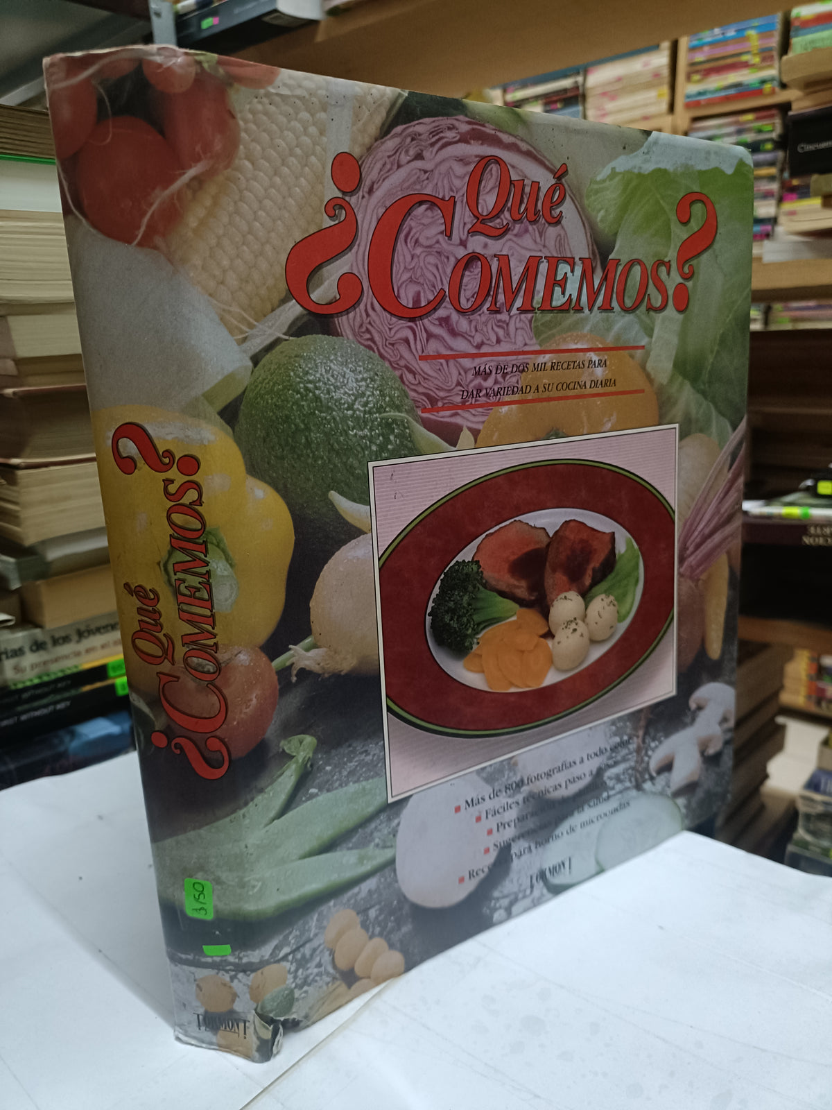 QUE COMEMOS, MAS DE DOS MIL RECETAS PARA DAR VARIEDAD A SU COCINA DIARIA USADO COCINA LITERARIO 207