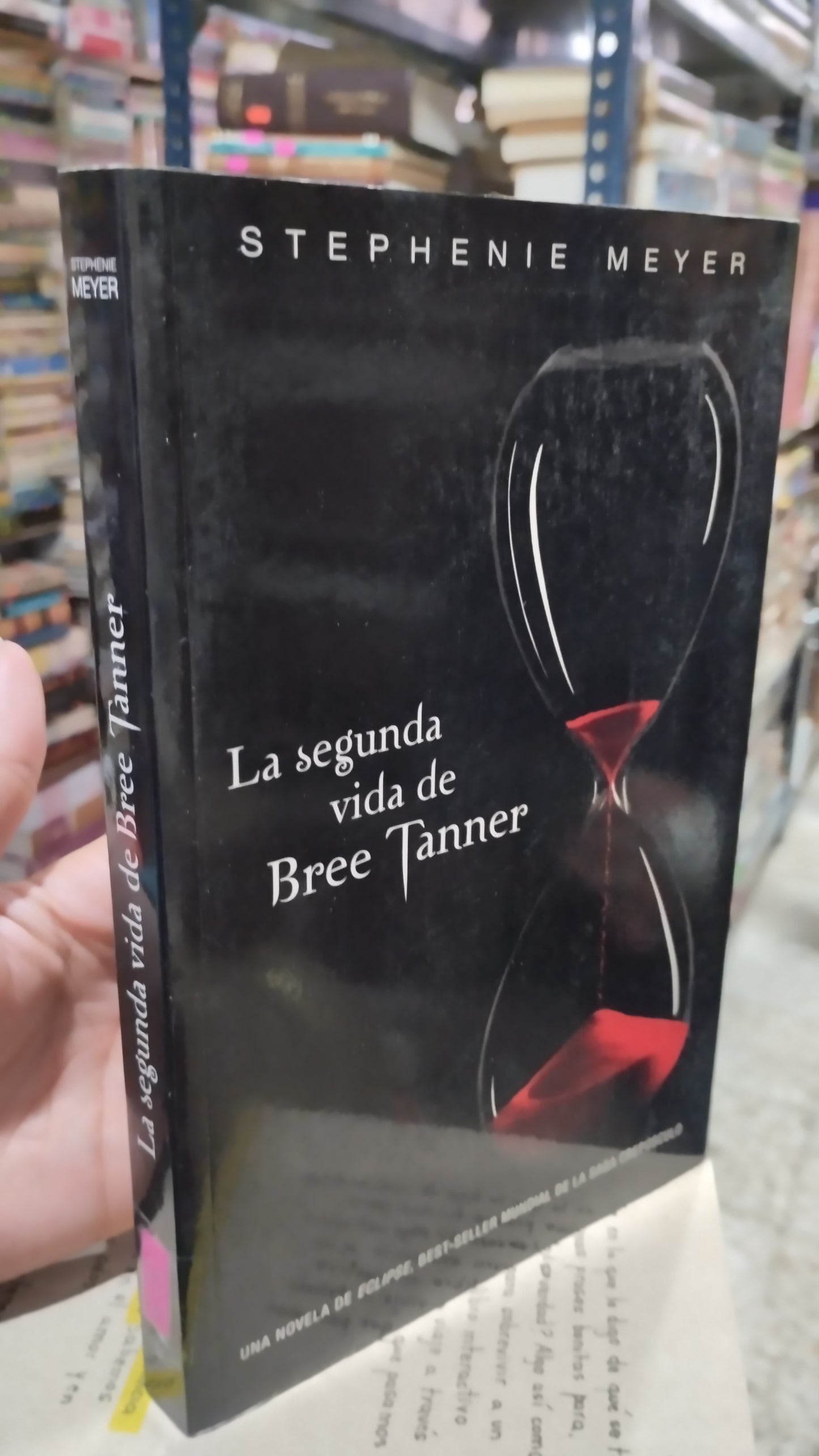 LA SEGUNDA VIDA DE BREE TANNER POR STEPHRNIE MEYER LIBRO USADO NOVELAS ALDAMA