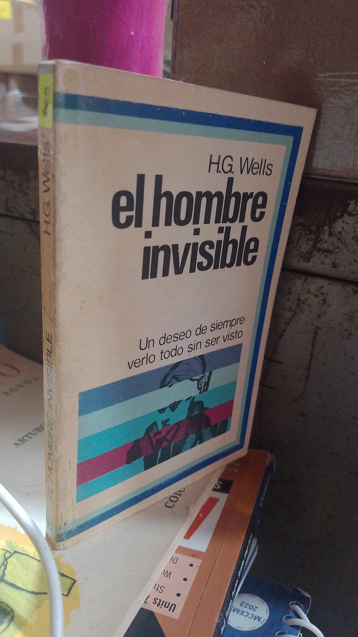 EL HOMBRE INVISIBLE POR WELLS USADO NOVELA ALDAMA