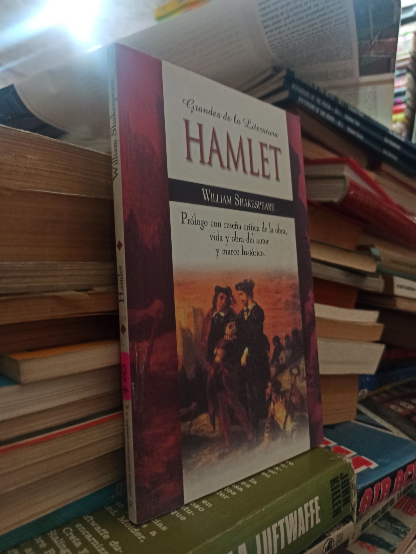 HAMLET POR WILLIAM SHAKESPARE USADO NOVELAS ALDAMA