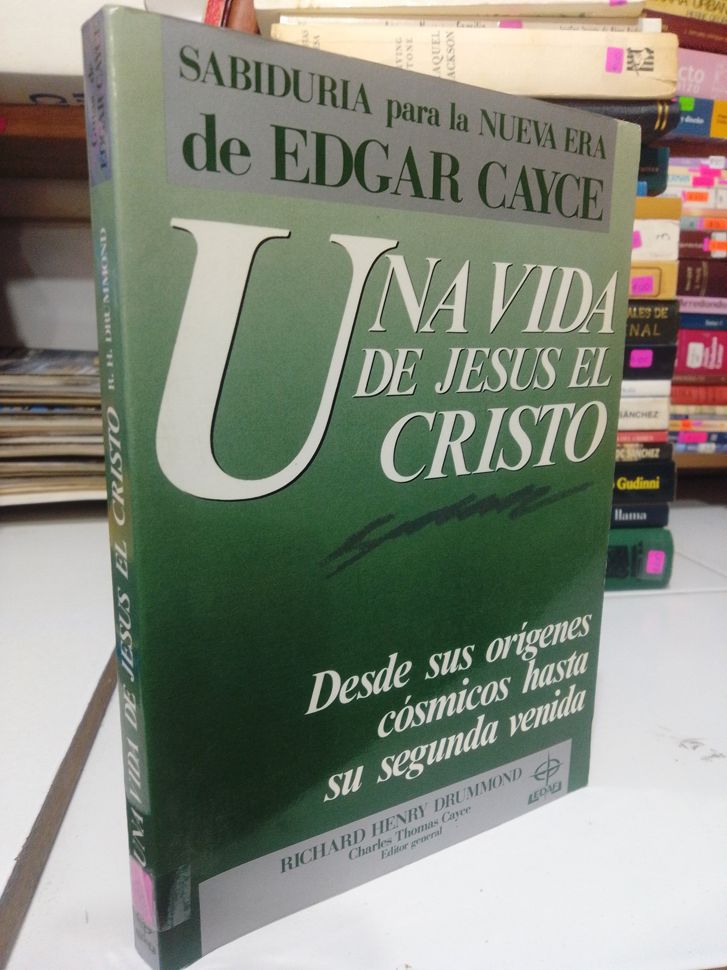 UNA VIDA DE JESUS EL CRISTO POR RICHARD HENRY DRUMMOND USADO RELIGION JUAREZ