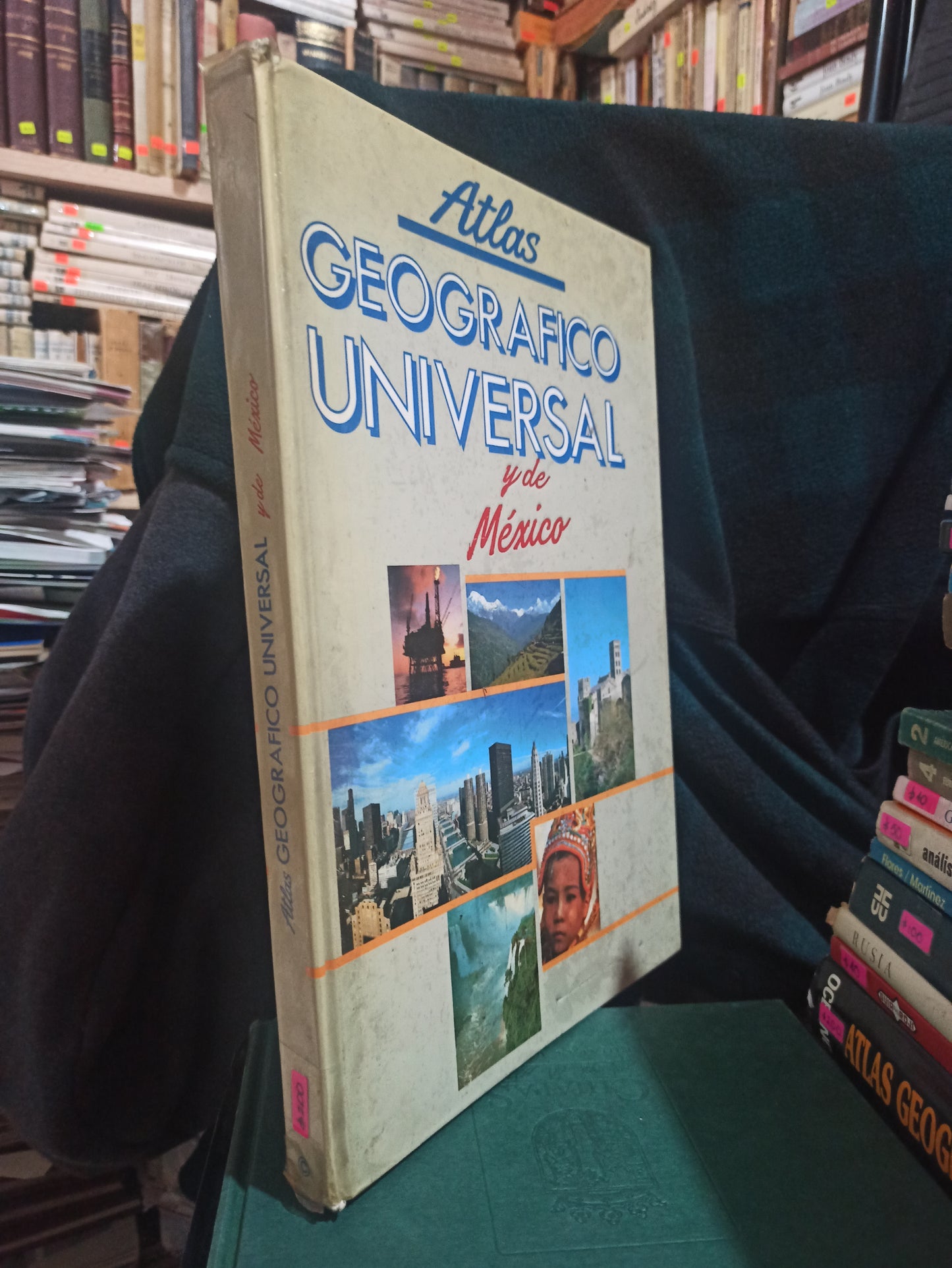 ATLAS GEOGRÁFICO UNIVERSAL Y DE MÉXICO POR EDITORIAL CULTURAL USADO GEOGRAFÍA ALDAMA