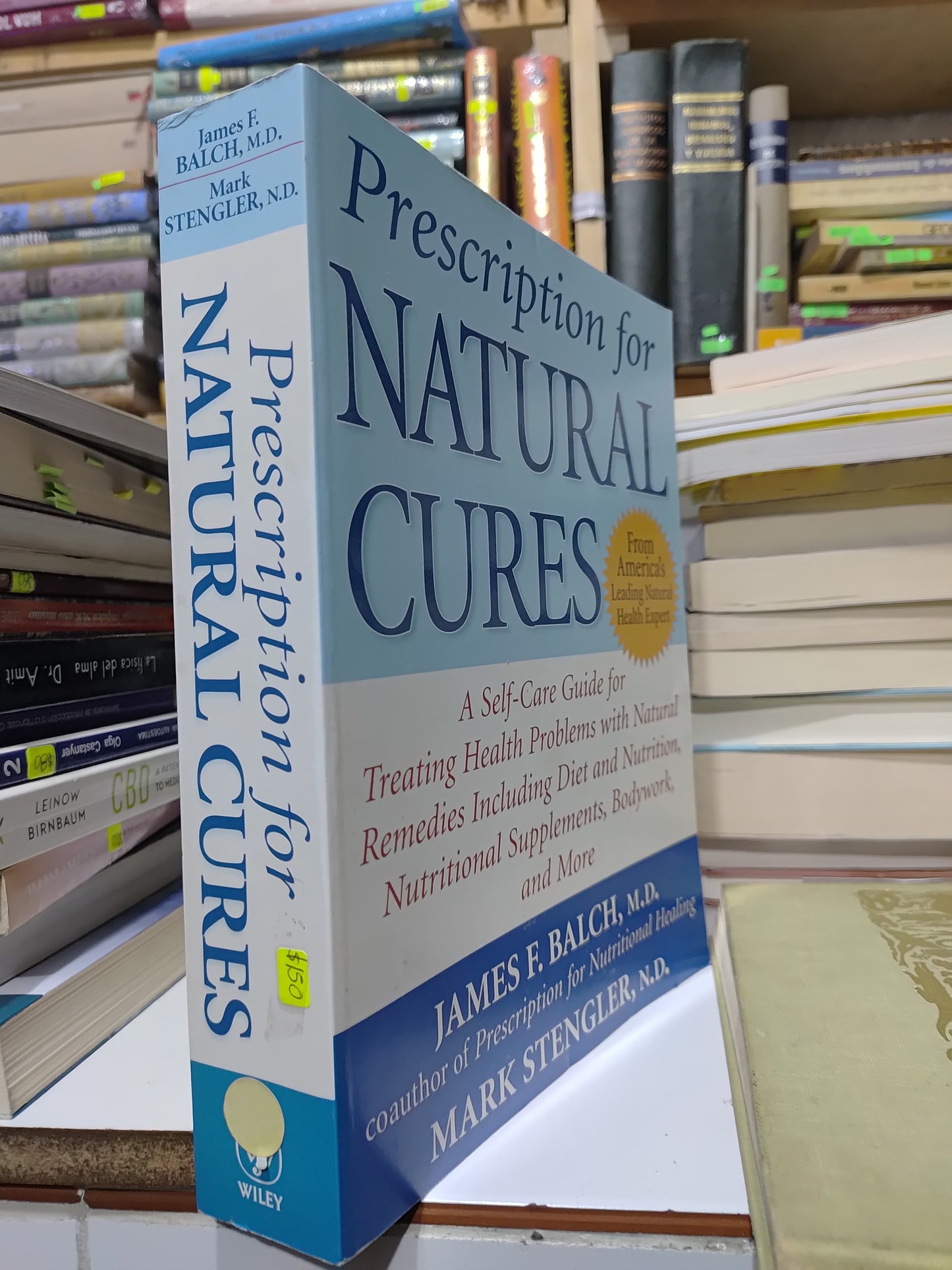 PRESCRIPTION FOR NATURAL CURES POR JAMES F. BALCH USADO SALUD JUAREZ 507