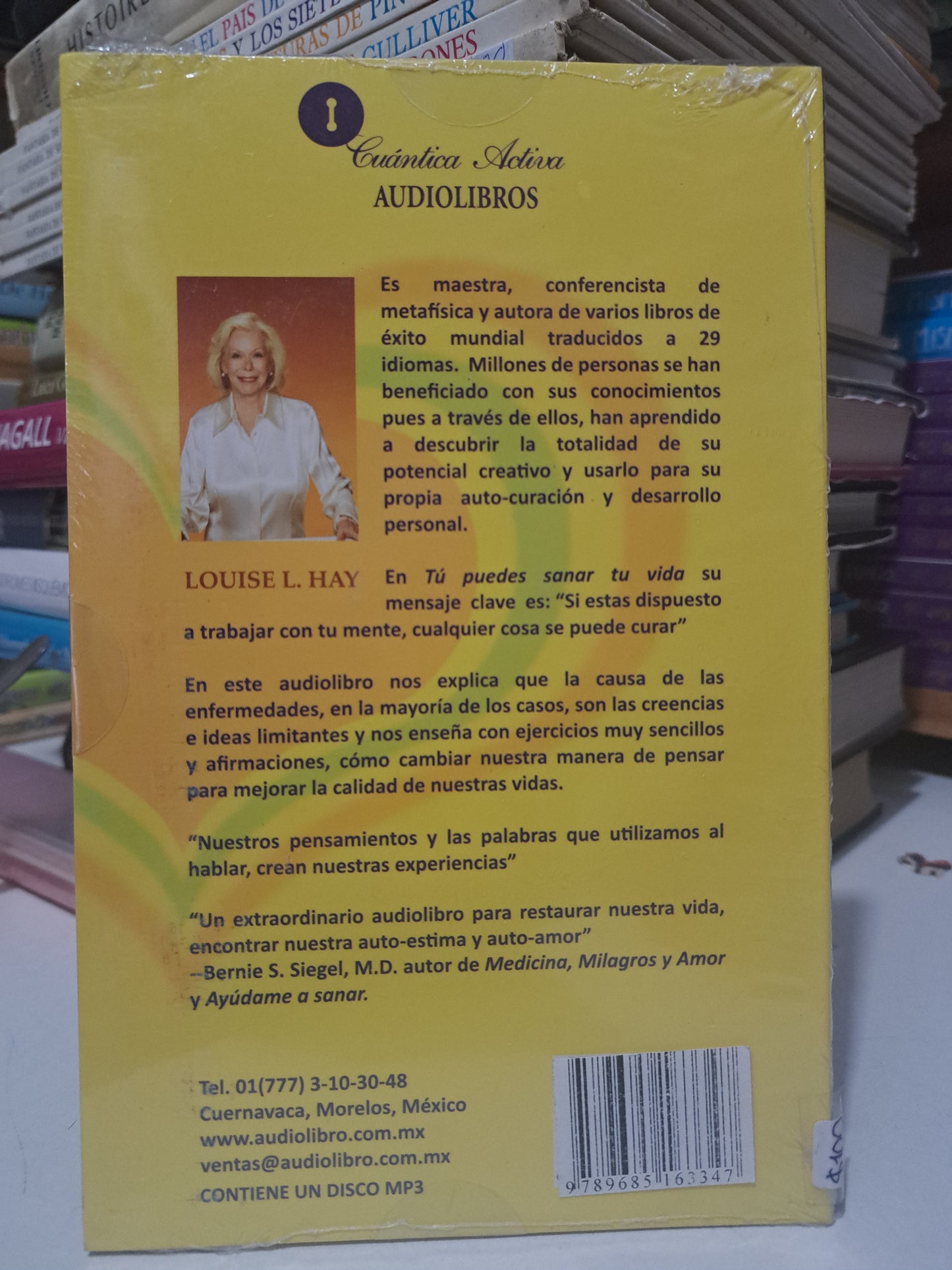 TU PUEDES SANAR TU VIDA AUDIOLIBRO POR LOUISE L. HAY USADO SUPERACIÓN PERSONAL JUÁREZ