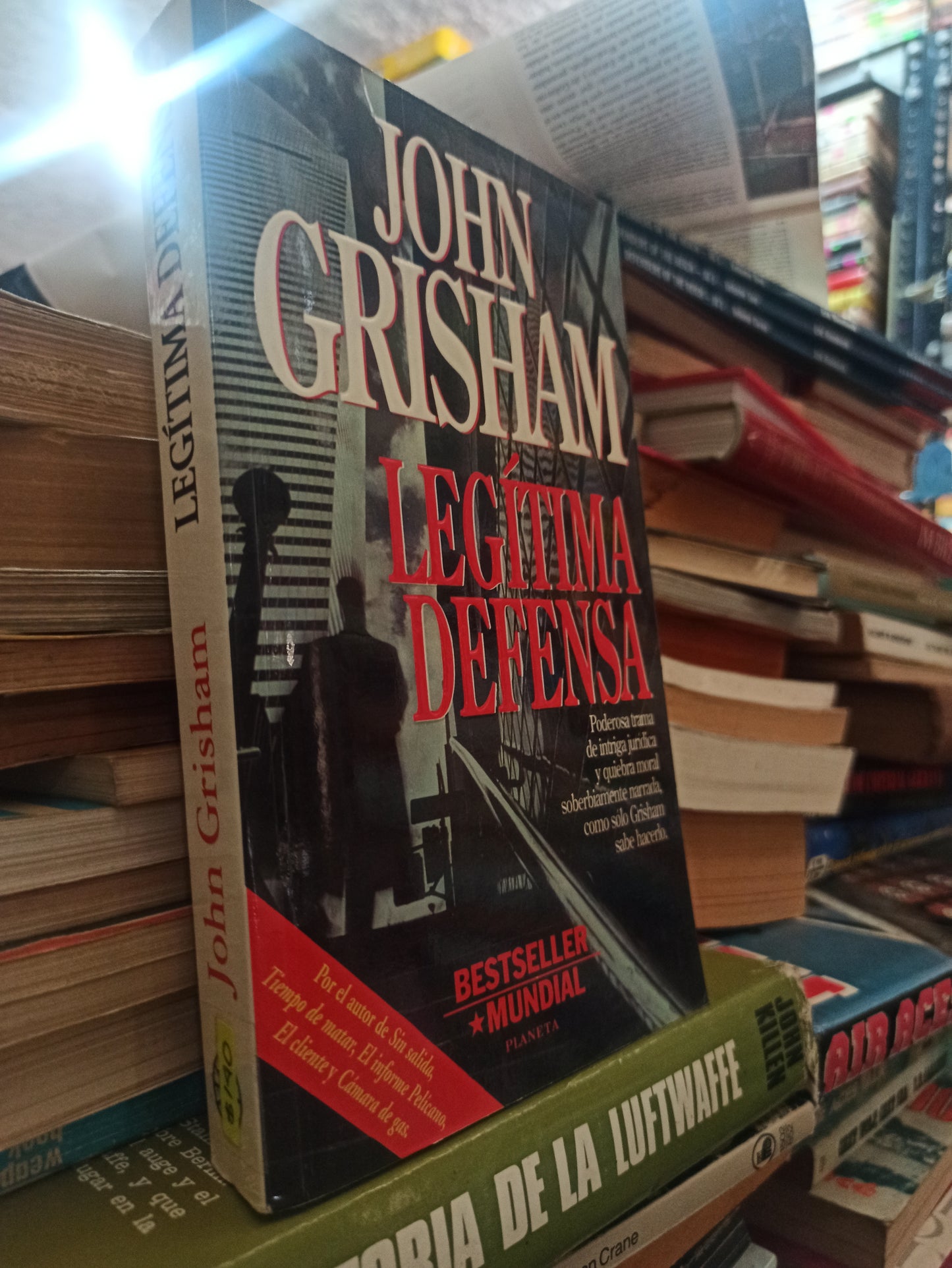 LEGITIMA DEFENSA POR JOHN GRISHAM USADO NOVELAS ALDAMA