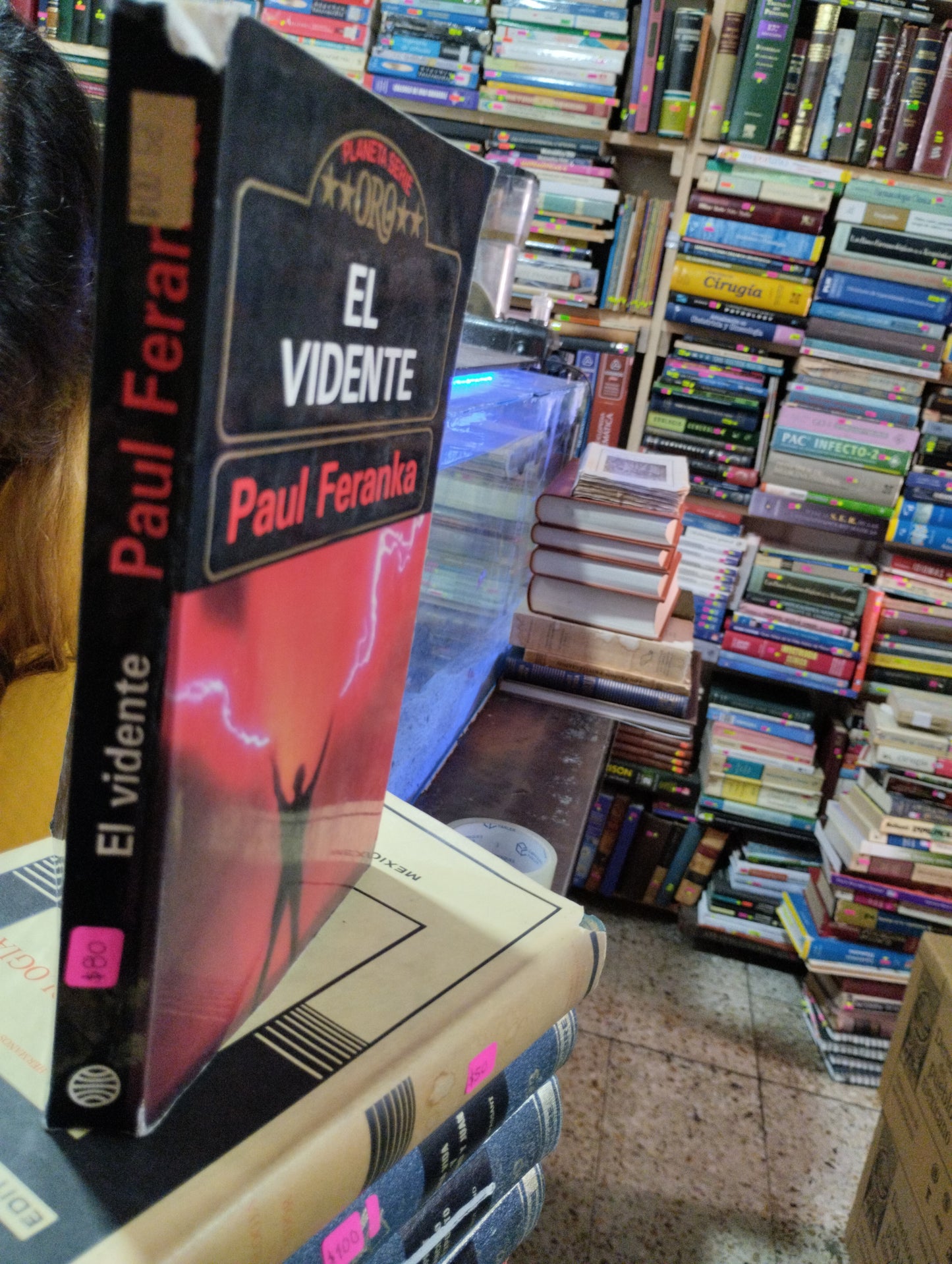 EL VIDENTE POR PAUL FERANKA USADO NOVELAS ALDAMA