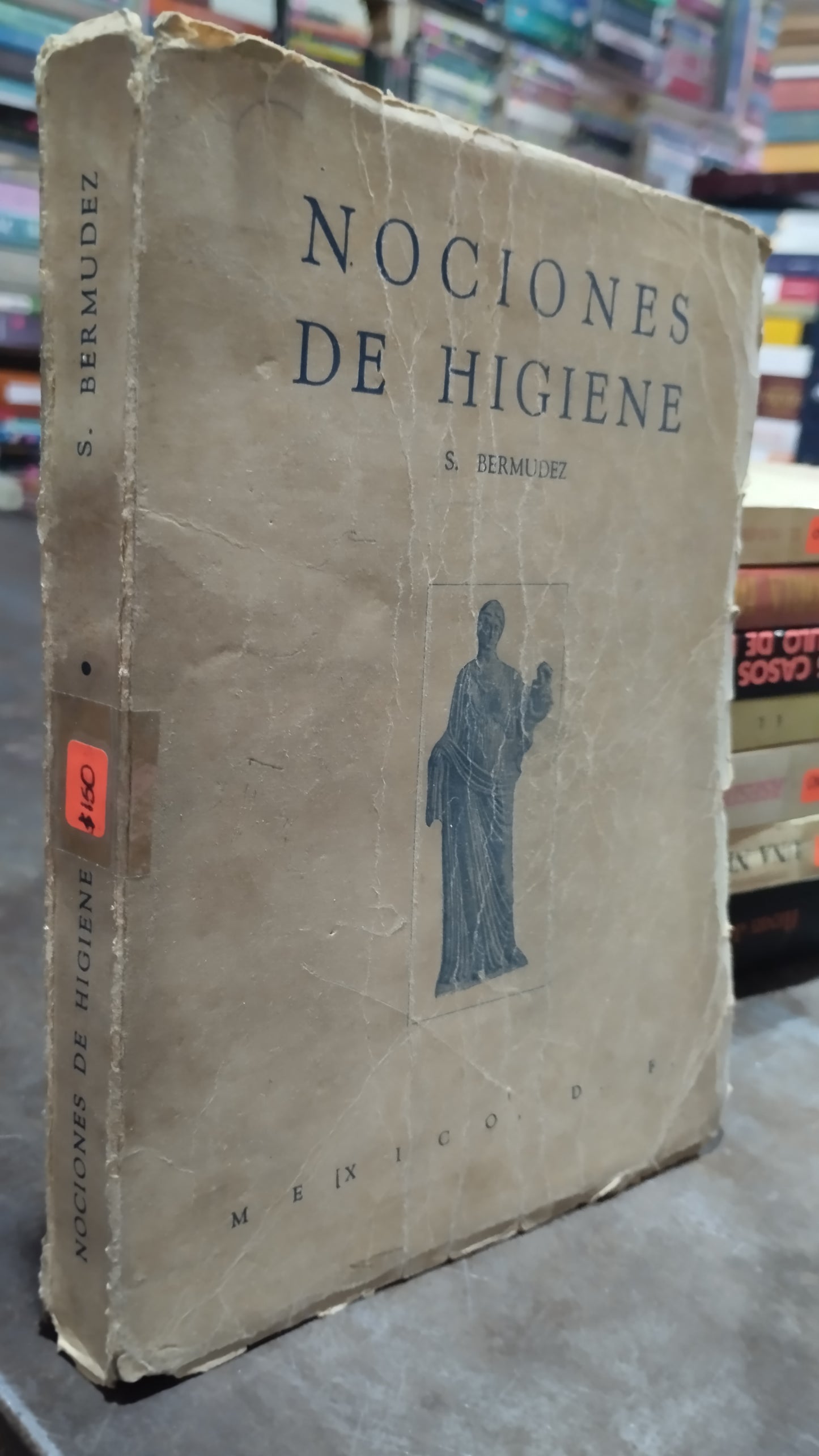 NOCIONES DE HIGIENE POR S BERMUDEZ LIBRO USADO ANTIGUO ALDAMA
