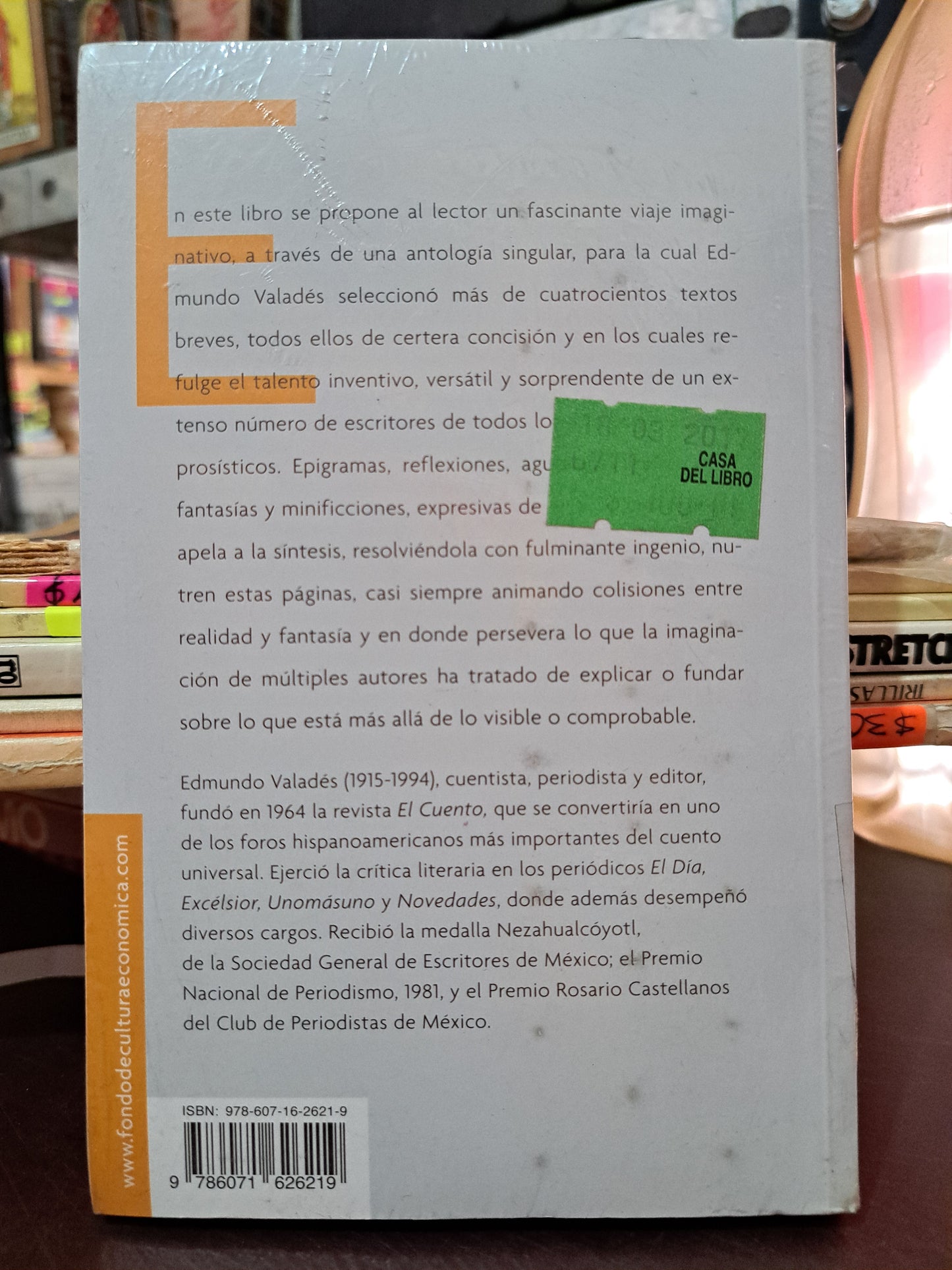 EL LIBRO DE LA IMAGINACION EDMUNDO VALDÉS NUEVO LIBROS NUEVOS LITERARIO 305