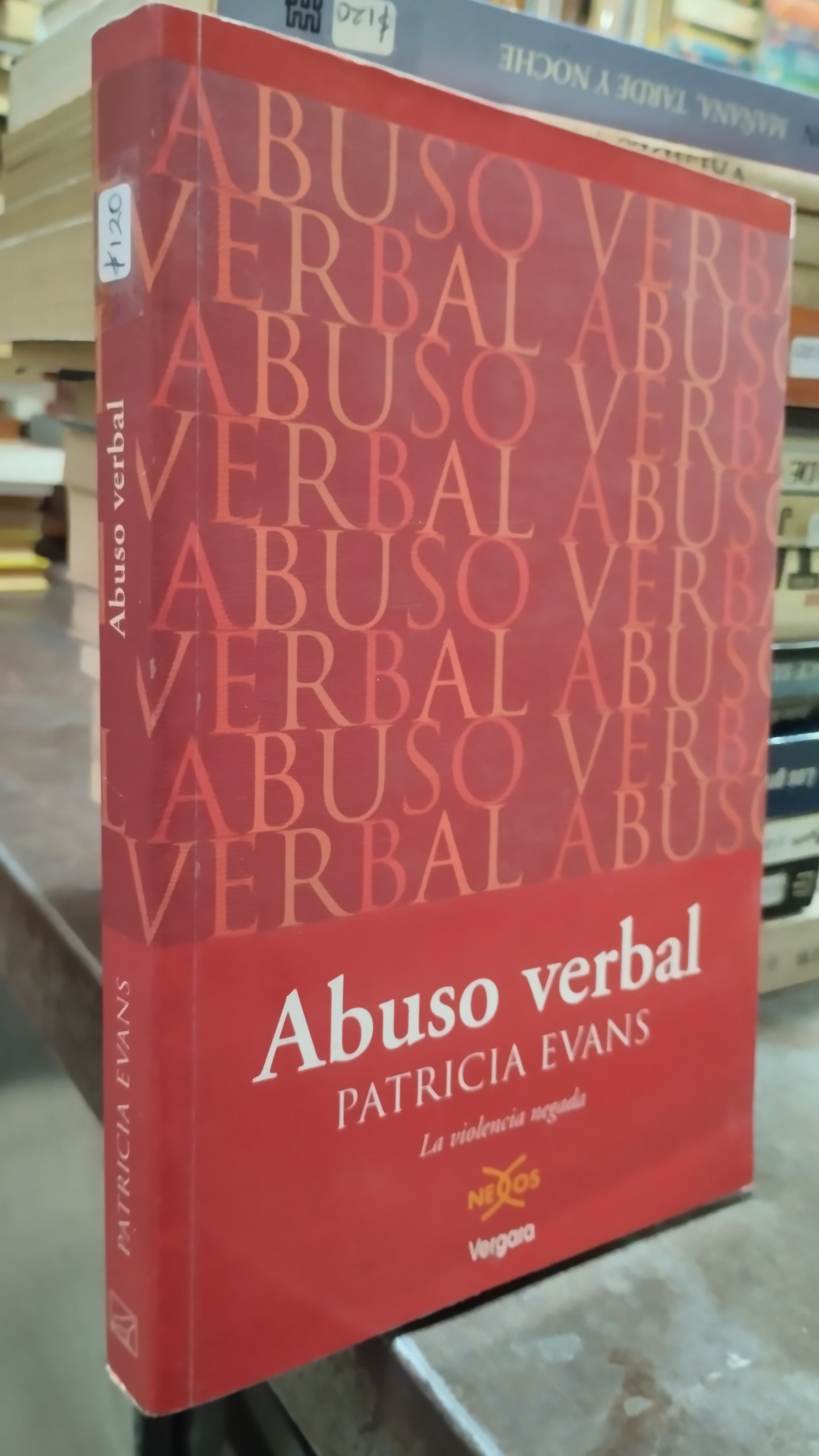 ABUSO VERBAL POR PATRICIA EVANS LIBRO USADO NOVELAS ALDAMA