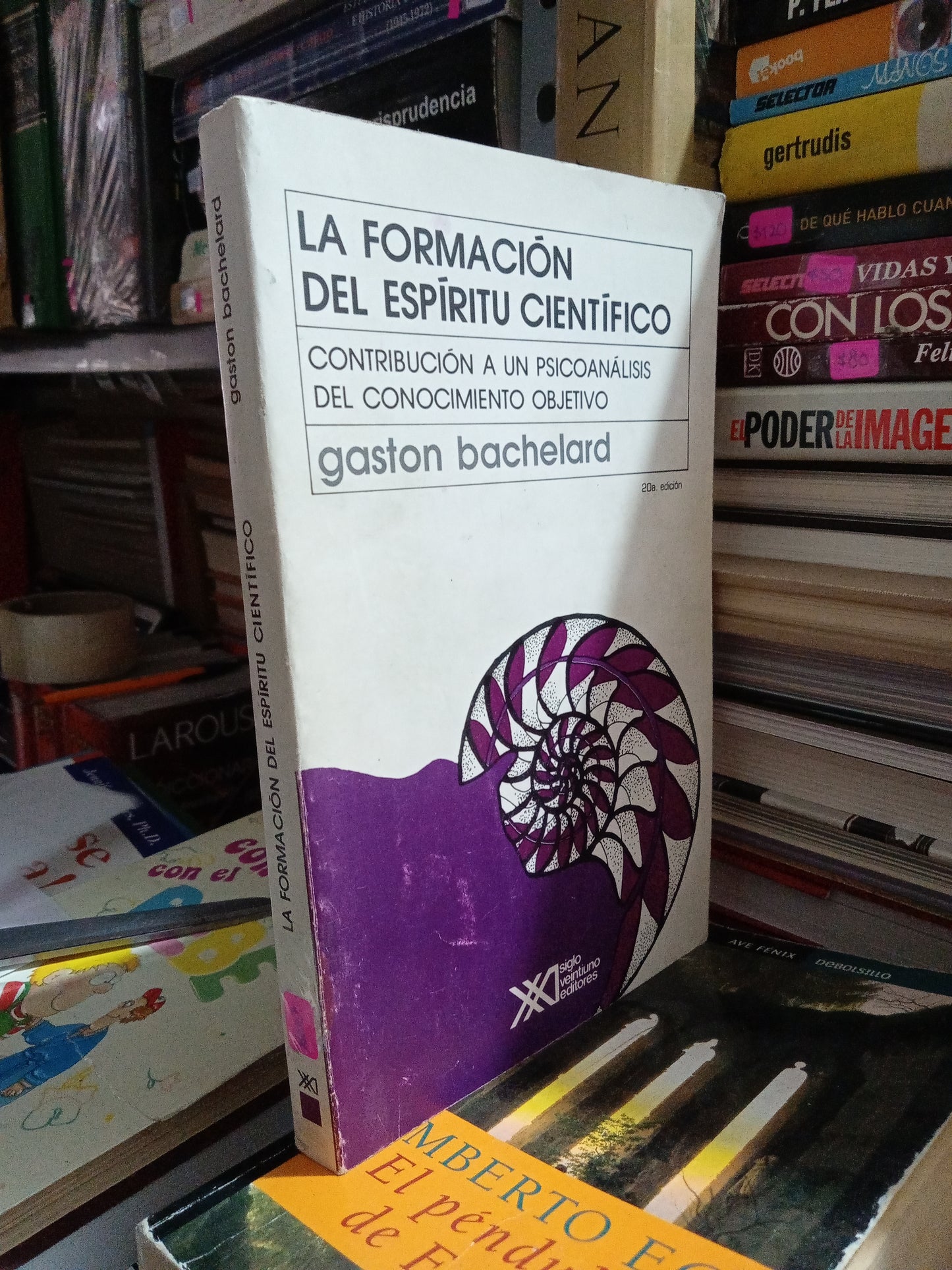 LA FORMACION DEL ESPIRITU CIENTIFICO POR GASTON BACHELARD USADO PSICOLOGIA JUÁREZ