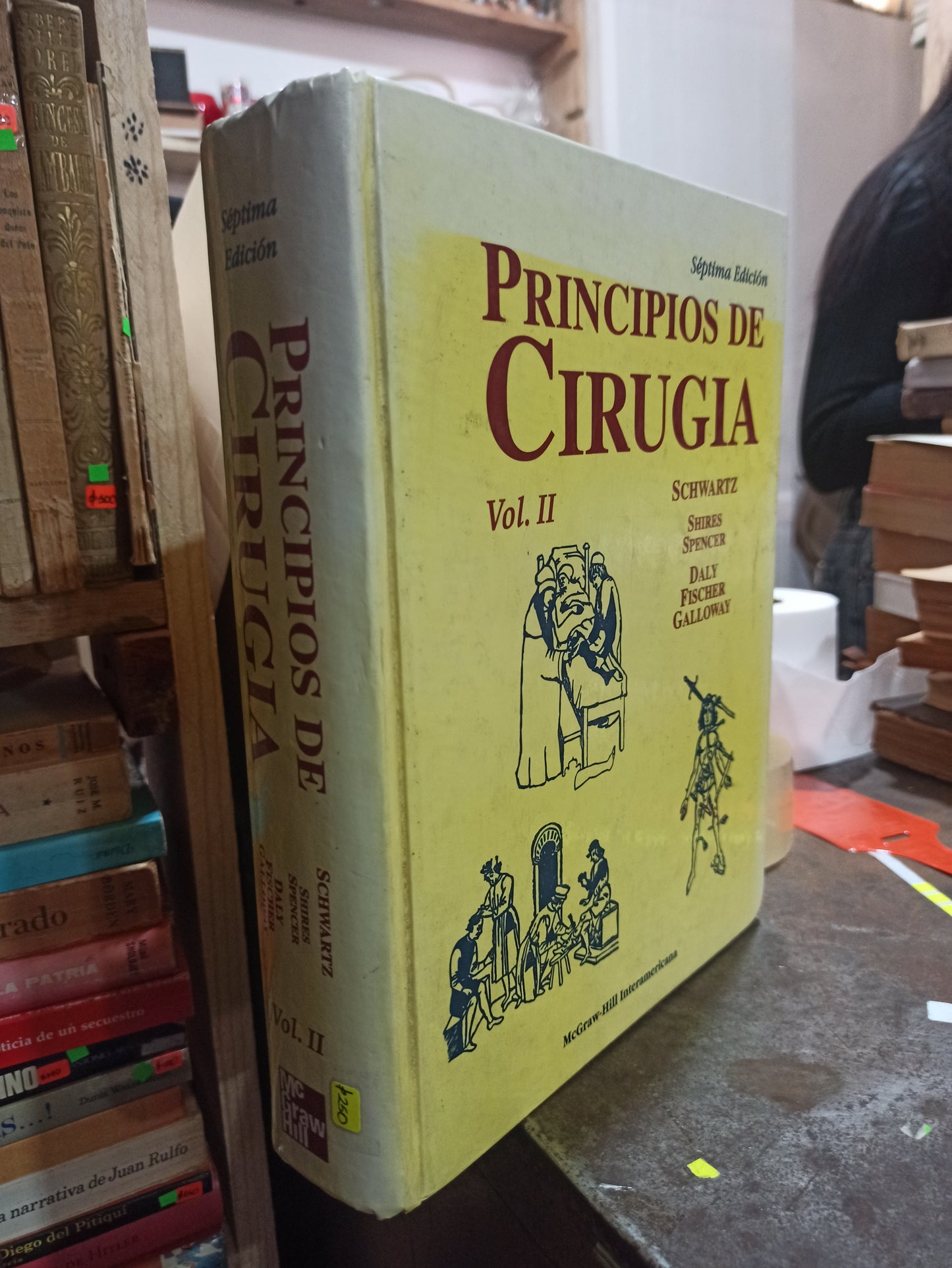 PRINCIPIOS DE CIRUGIA VOL.2 POR SHIRES SPENCER USADO SALUD ALDAMA