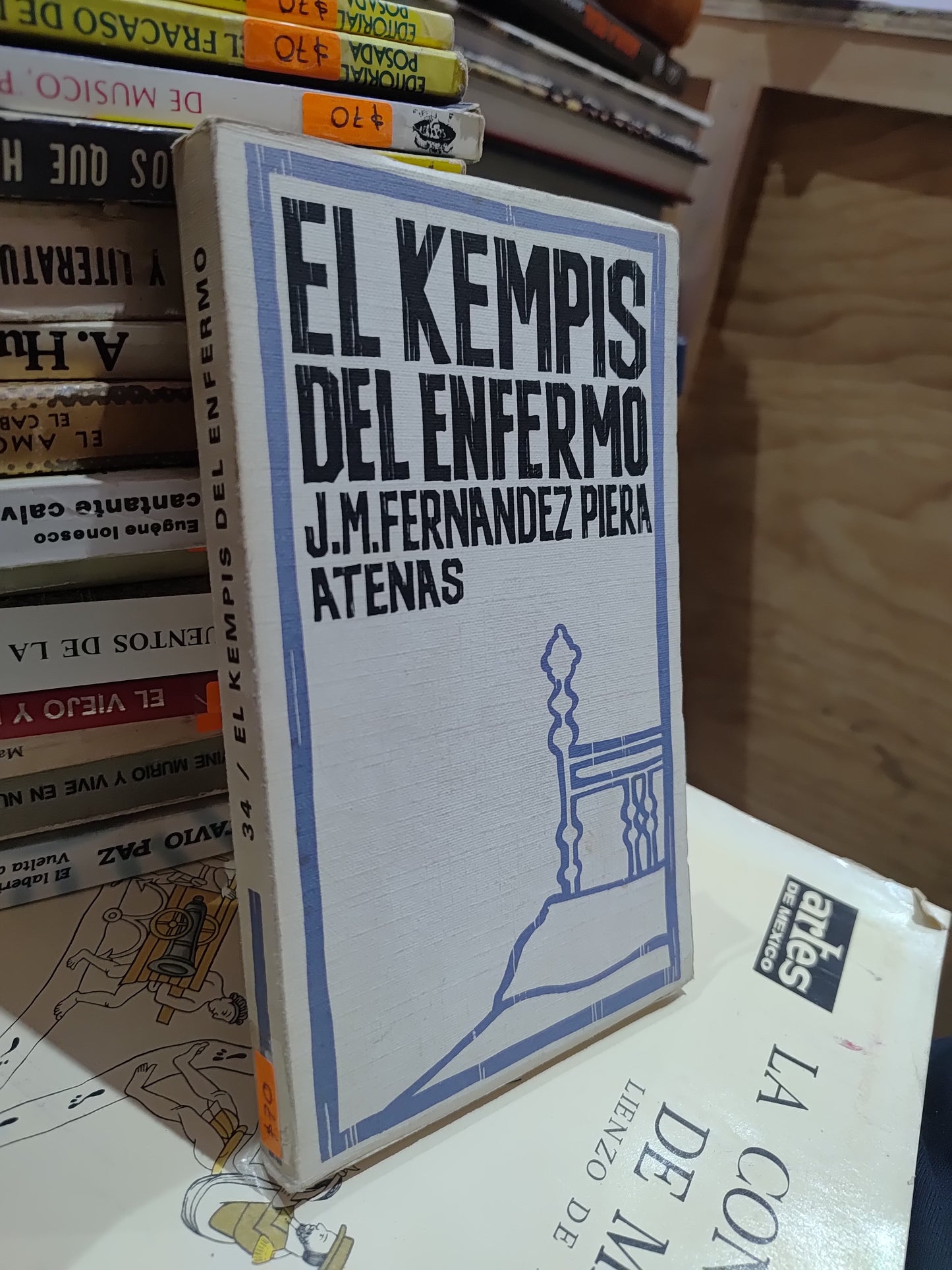 EL KEMPIS DEL ENFERMO POR J. M. FERNANDEZ PIERA USADO NOVELAS JUAREZ 515