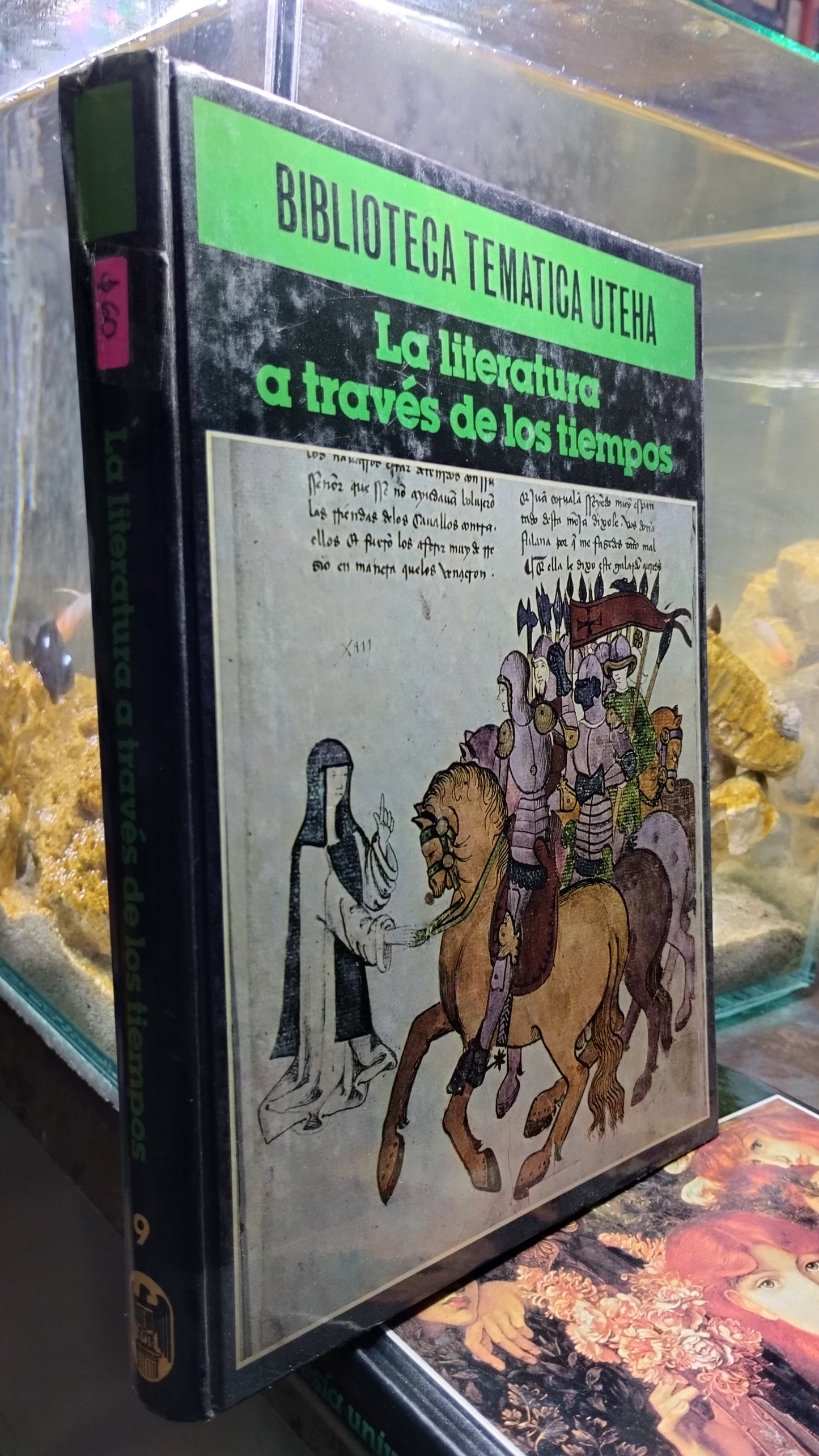 LA LITERATURA A TRAVES DE LOS TIEMPOS LIBRO USADO NOVELAS ALDAMA