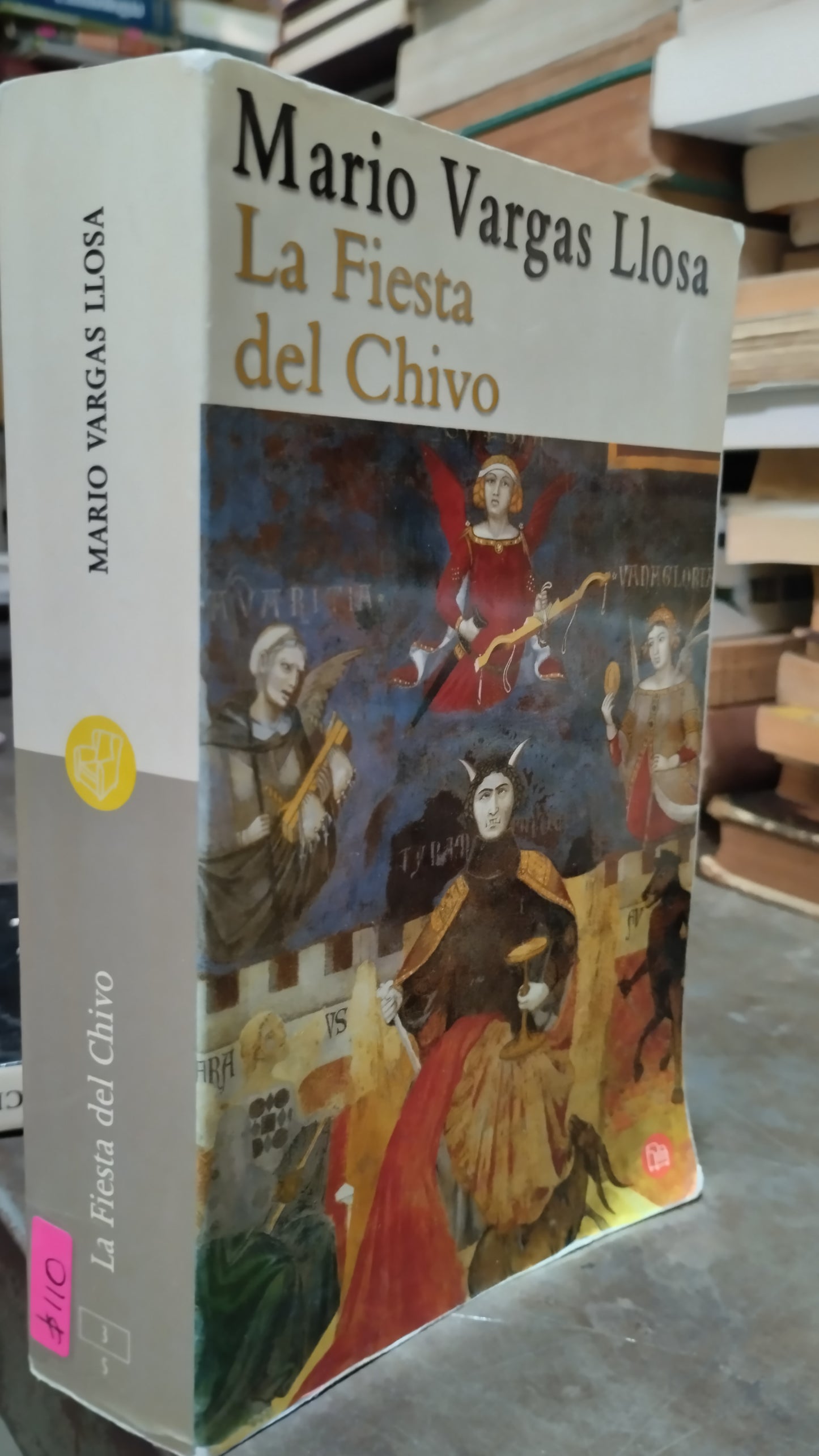 LA FIESTA DEL CHIVO POR MARIO VARGAS LLOSA LIBRO USADO NOVELAS ALDAMA