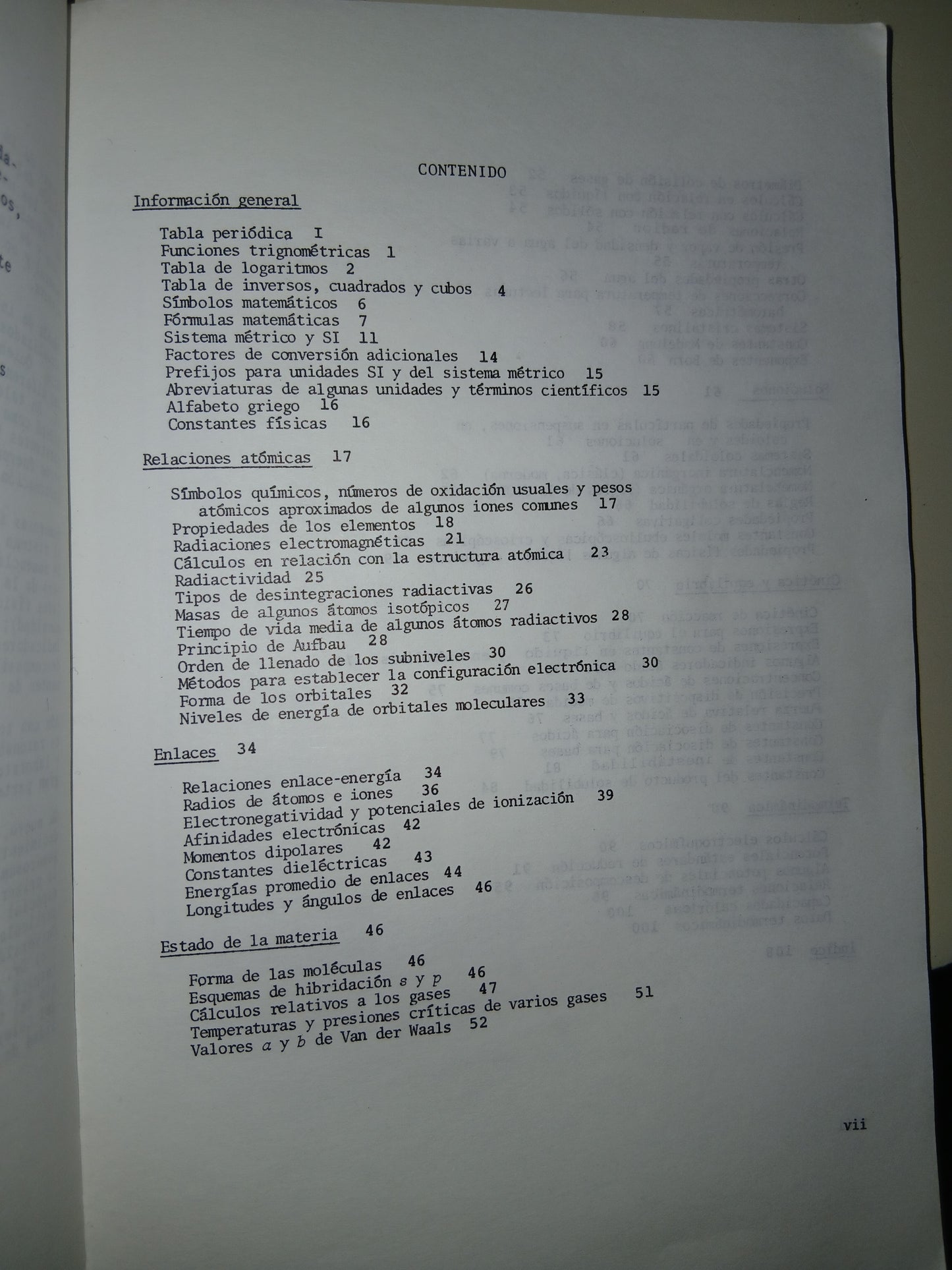 MANUAL DE QUÍMICA POR DONALD B. SUMMERS USADO QUÍMICA LITERARIO 207