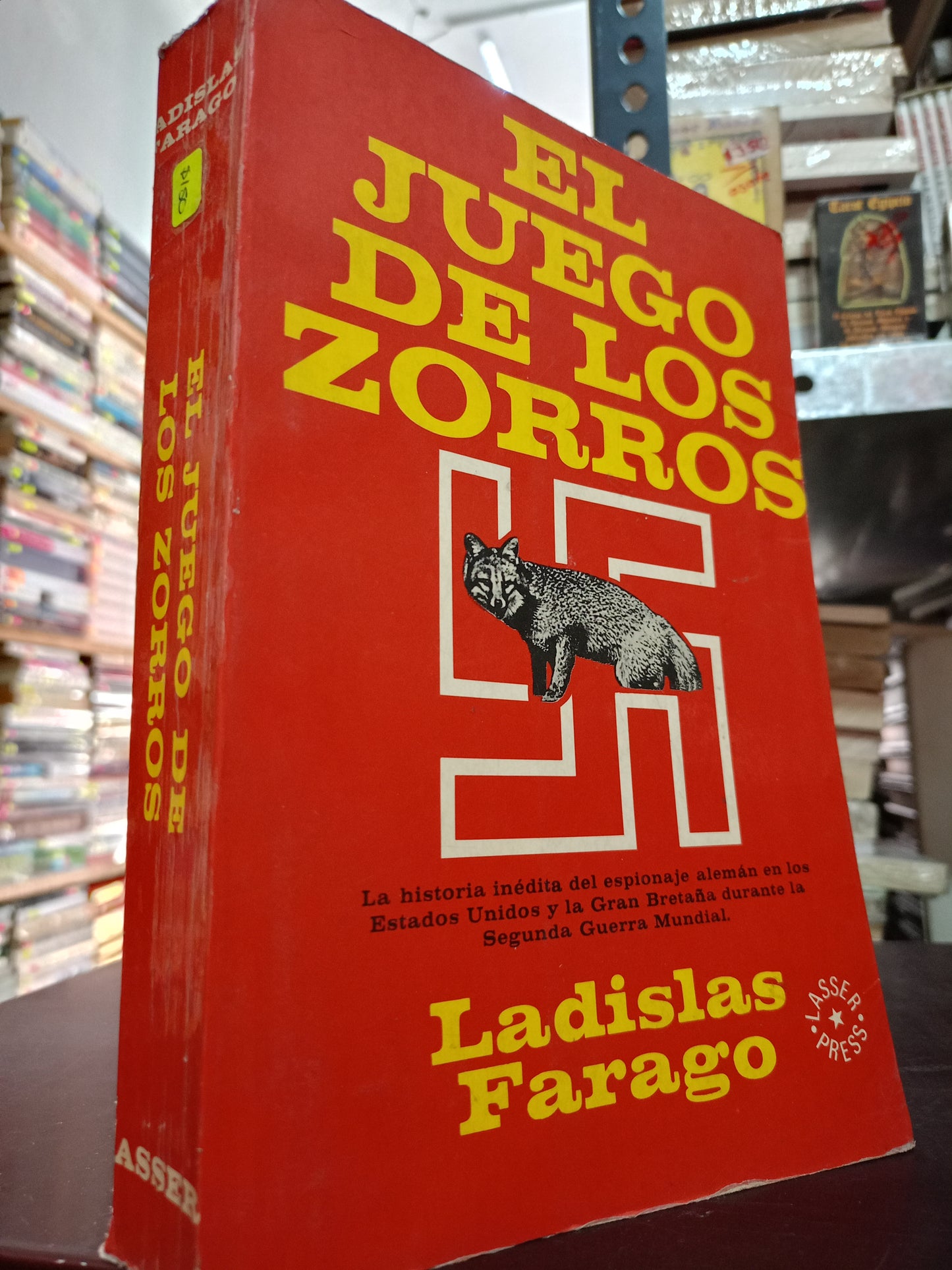 EL JUEGO DE LOS ZORROS POR LADISLAS FARAGO USADO HISTORIA LITERARIO 305