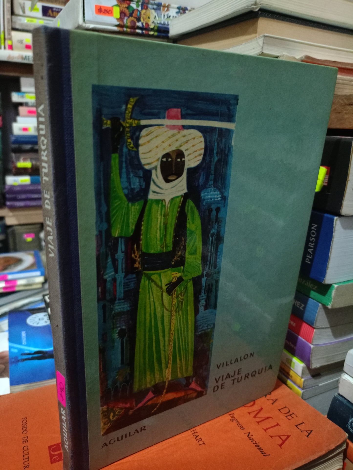 VIAJE DE TURQUIA POR VILLALON USADO NOVELA LITERARIO 305