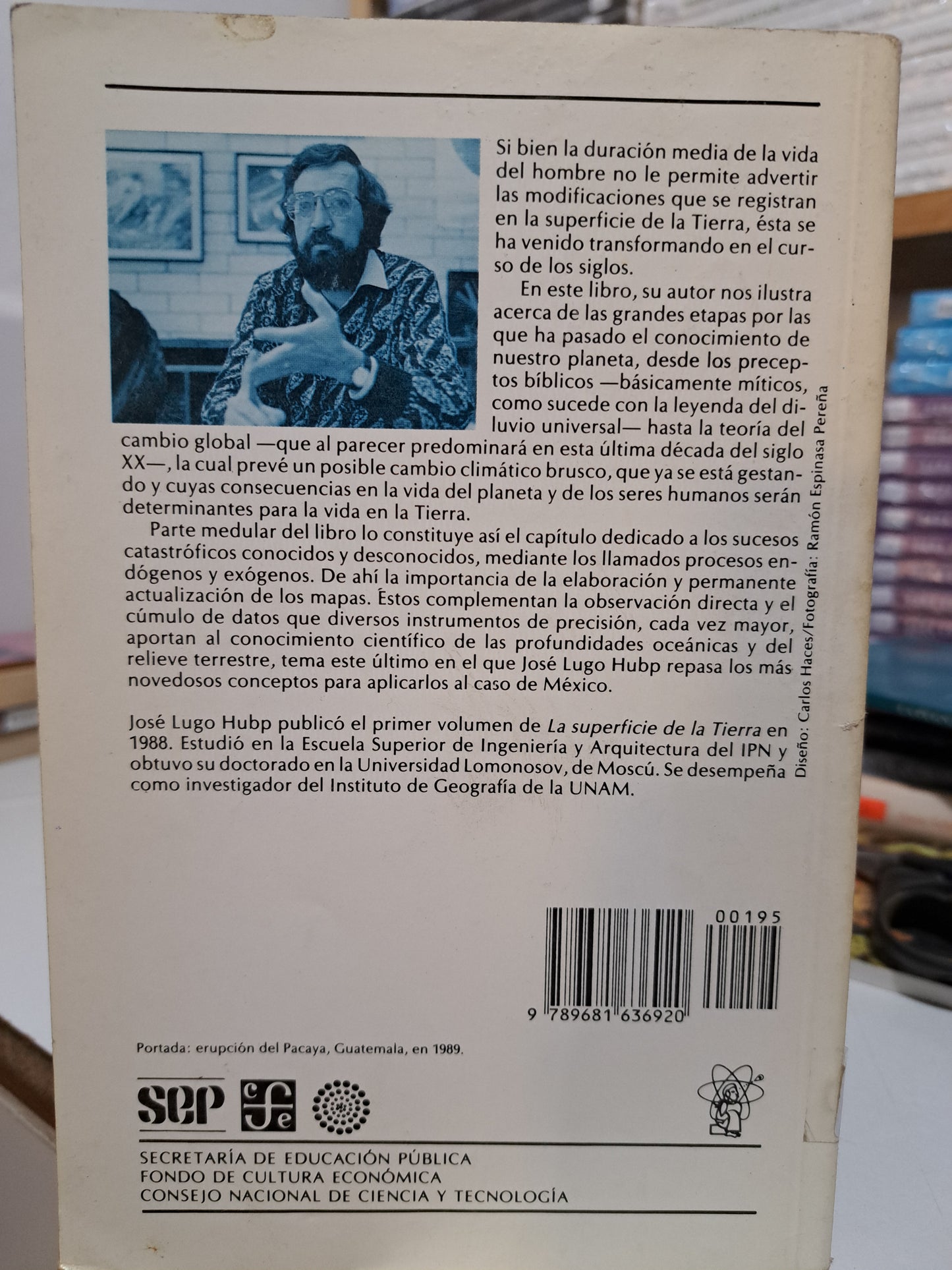 LA SUPERFICIE DE LA TIERRA II JOSÉ LUGO HUBP USADO NOVELA JUÁREZ
